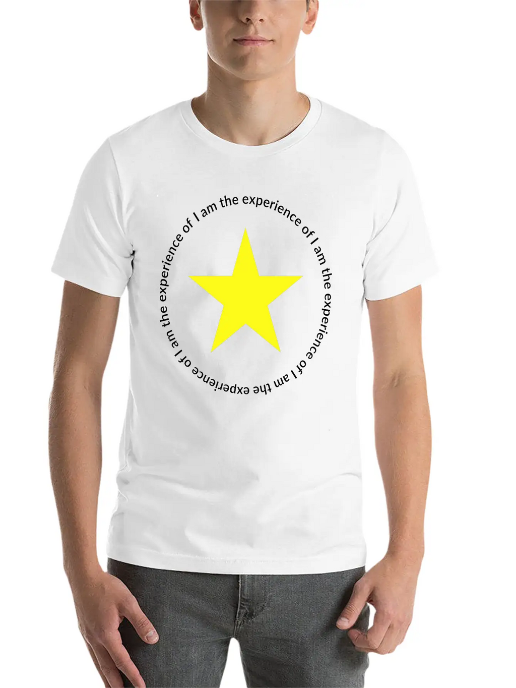 Mantric 2 — I Am Timeless Short Sleeve Tee – Comfy And Minimalist Design