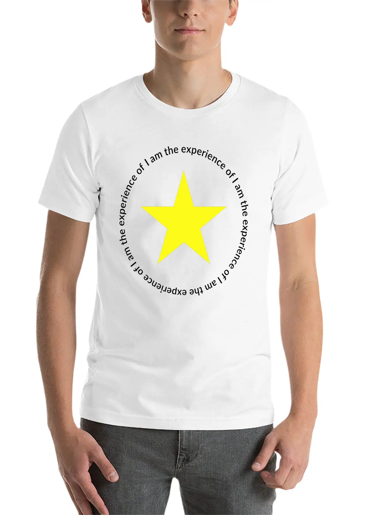 Mantric 2 — I Am Timeless Short Sleeve Tee – Comfy And Minimalist Design