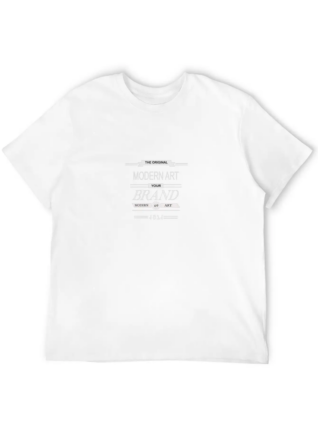 Modern Art Modern Fit Casual T-Shirt – Clean And Versatile Design