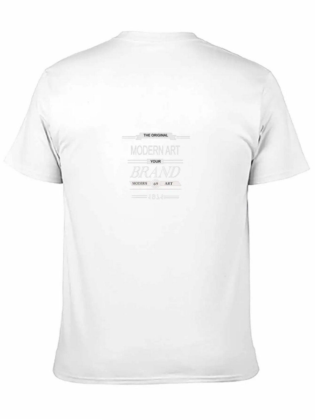 Modern Art Modern Fit Casual T-Shirt – Clean And Versatile Design