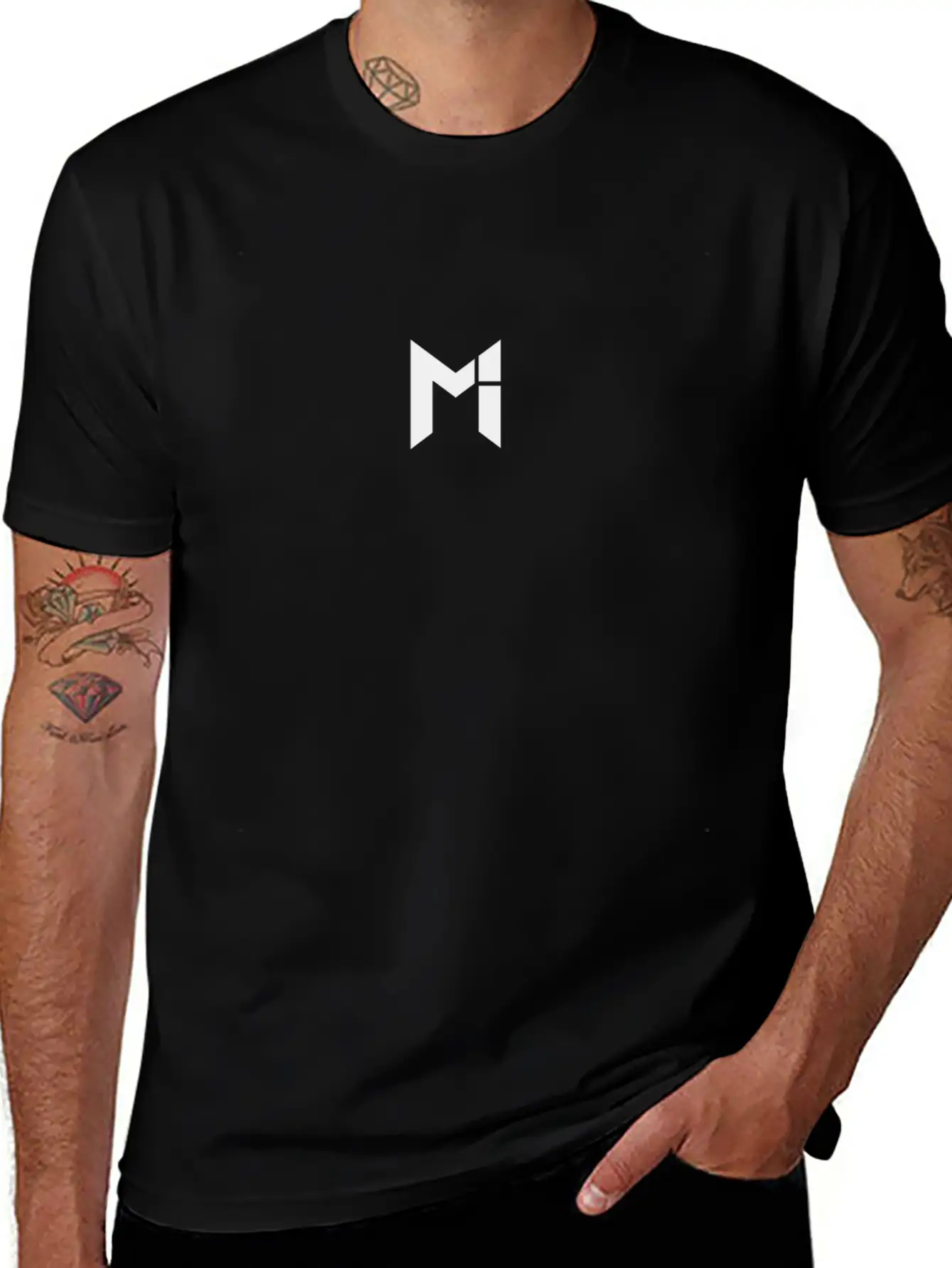 MRZAH LOGO Timeless Short Sleeve Tee – Comfy And Minimalist Design