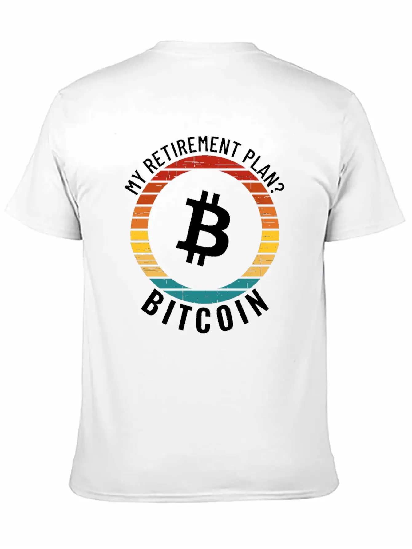 My Retirement Plan: Bitcoin BTC Modern Fit Casual T-Shirt – Clean And Versatile Design