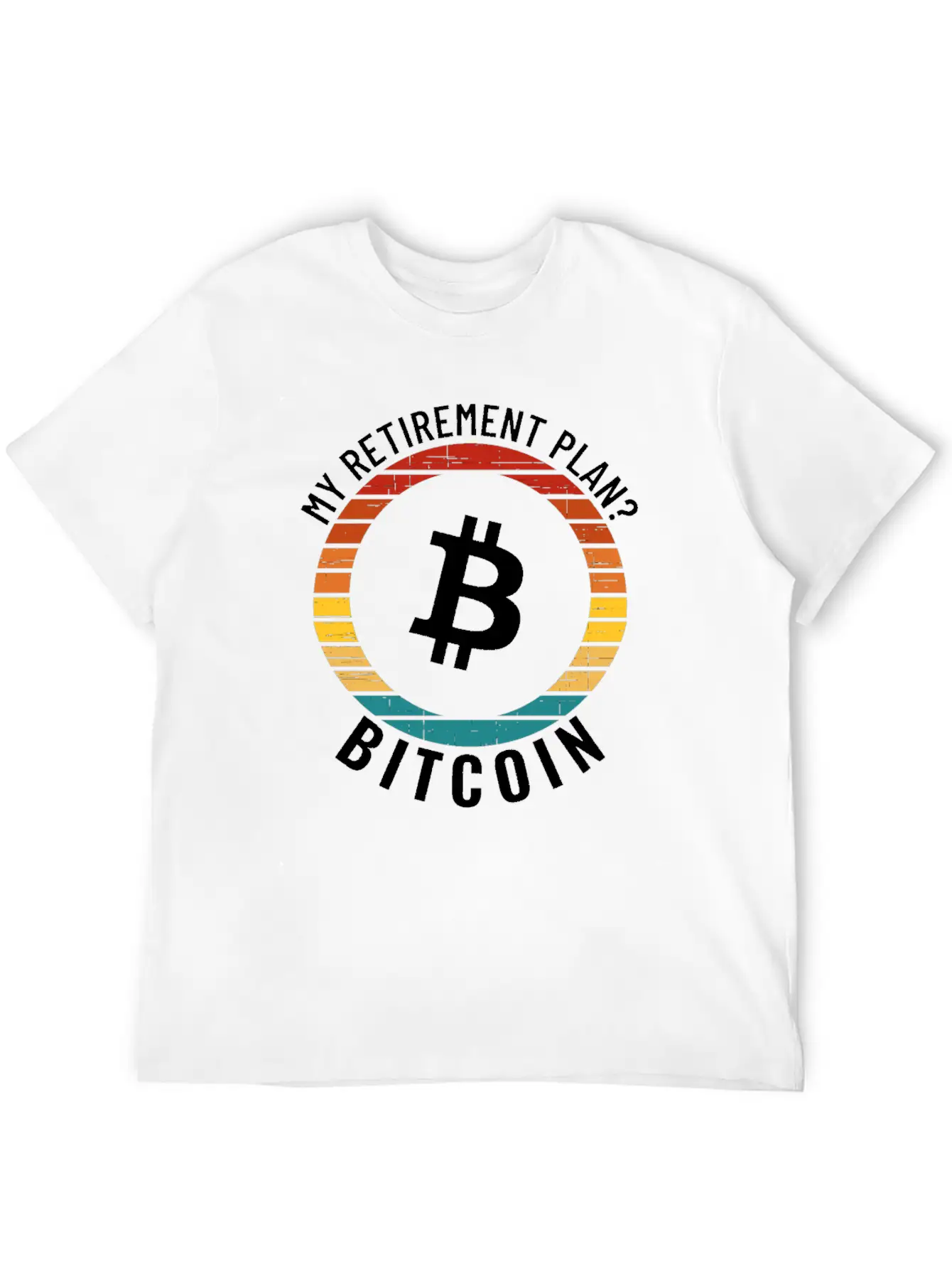 My Retirement Plan: Bitcoin BTC Modern Fit Casual T-Shirt – Clean And Versatile Design