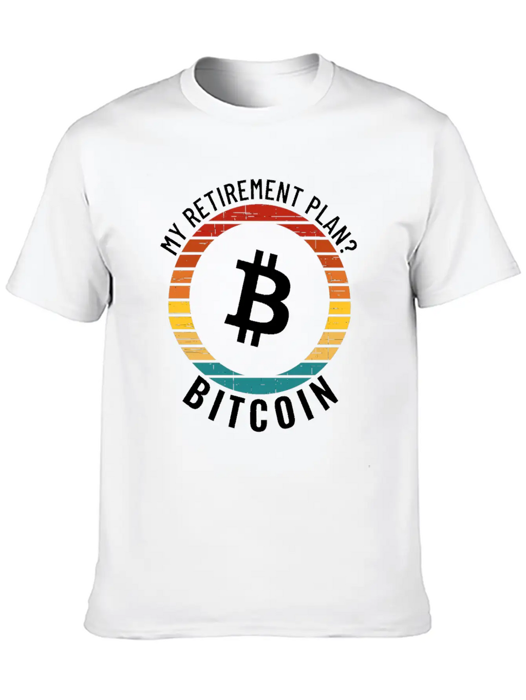 My Retirement Plan: Bitcoin BTC Modern Fit Casual T-Shirt – Clean And Versatile Design