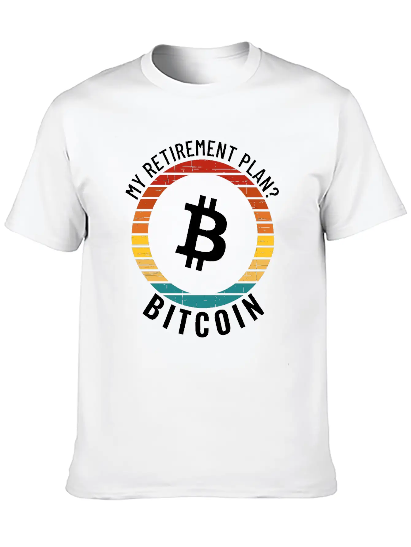 My Retirement Plan: Bitcoin BTC Modern Fit Casual T-Shirt – Clean And Versatile Design