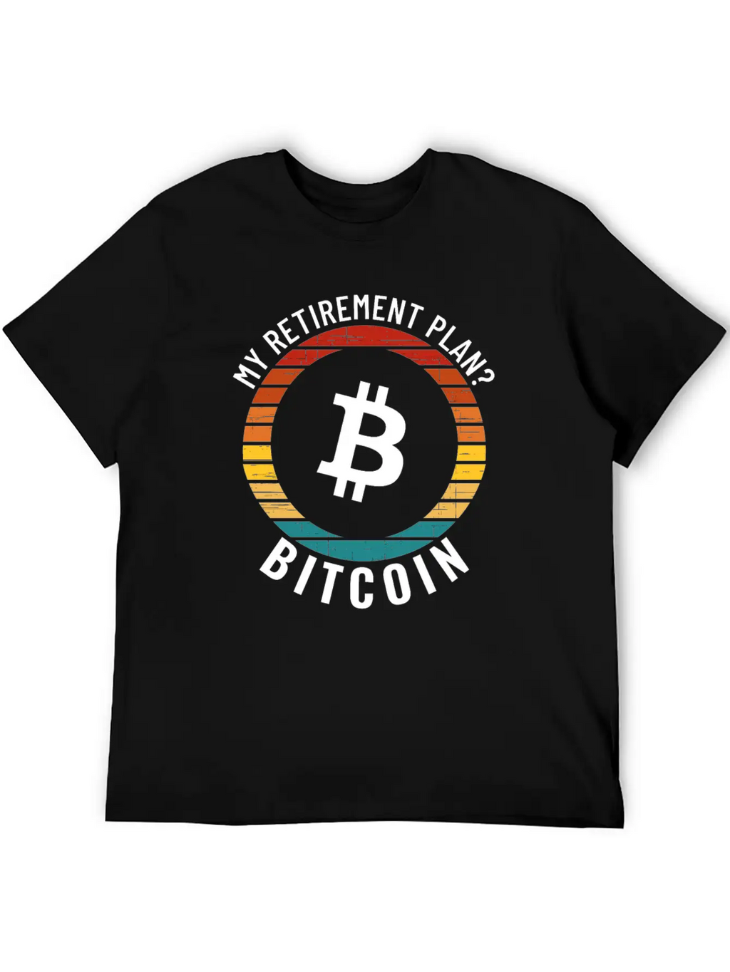 My Retirement Plan: Bitcoin BTC Modern Fit Casual T-Shirt – Clean And Versatile Design