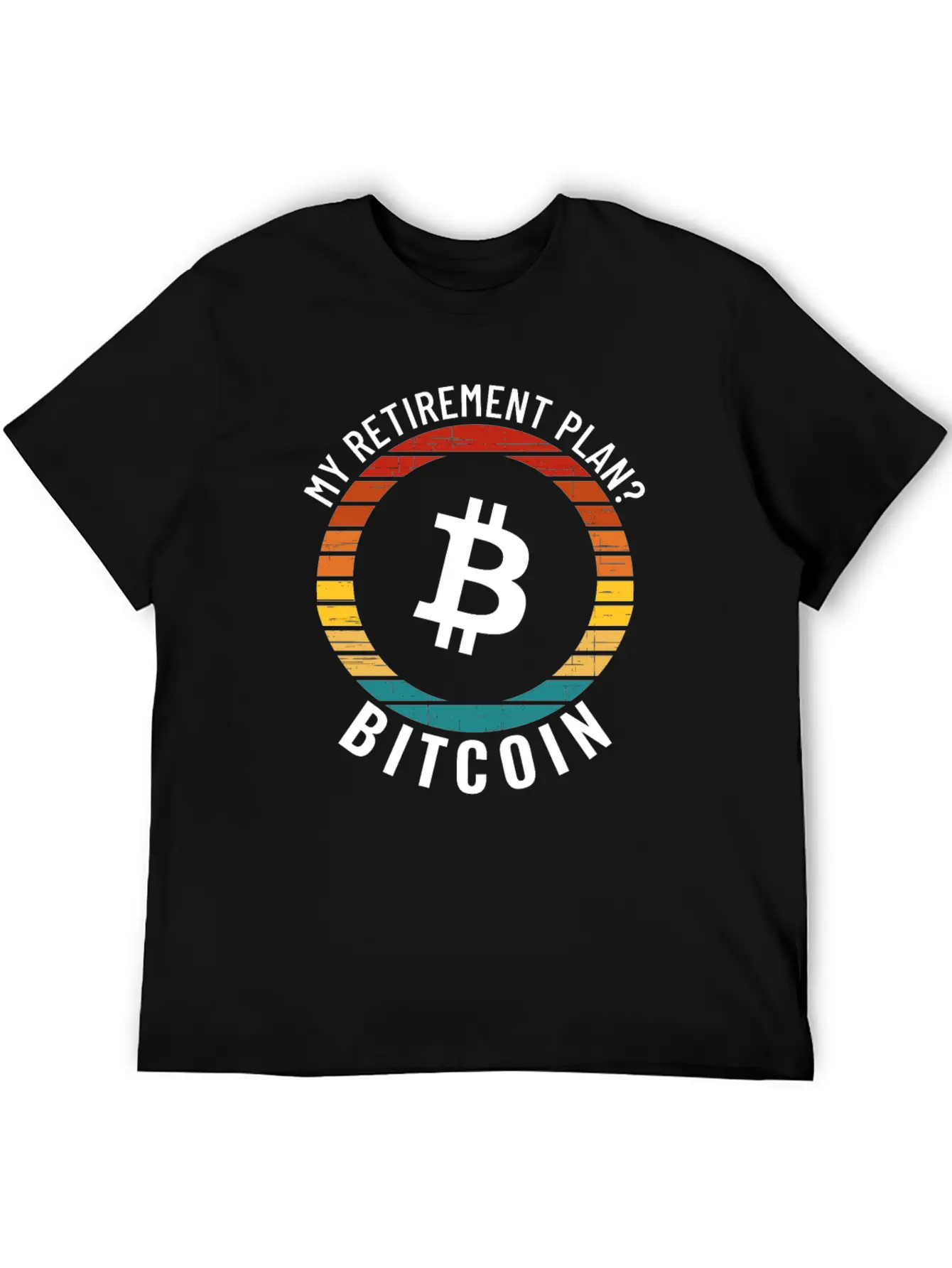 My Retirement Plan: Bitcoin BTC Modern Fit Casual T-Shirt – Clean And Versatile Design
