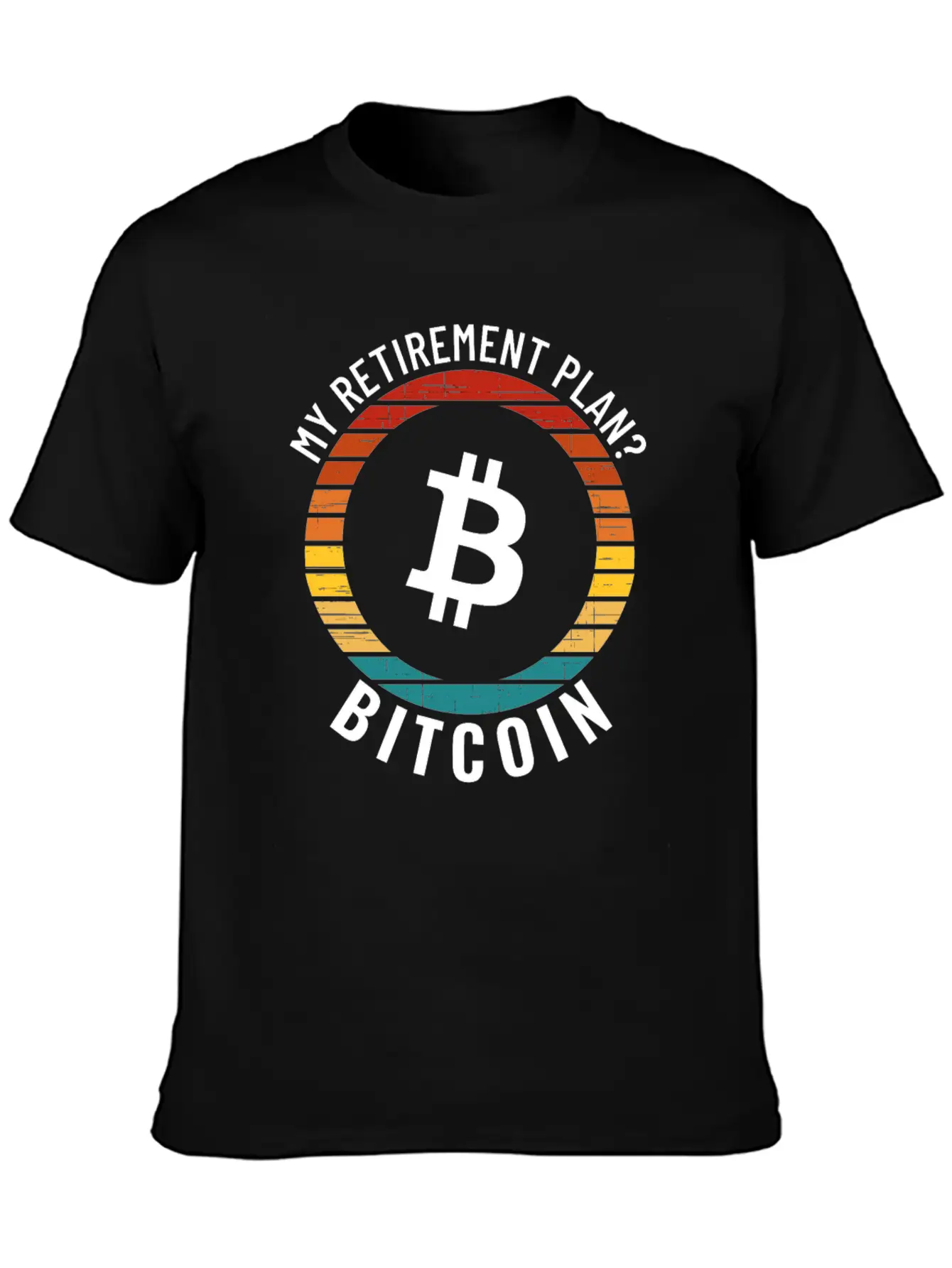 My Retirement Plan: Bitcoin BTC Modern Fit Casual T-Shirt – Clean And Versatile Design