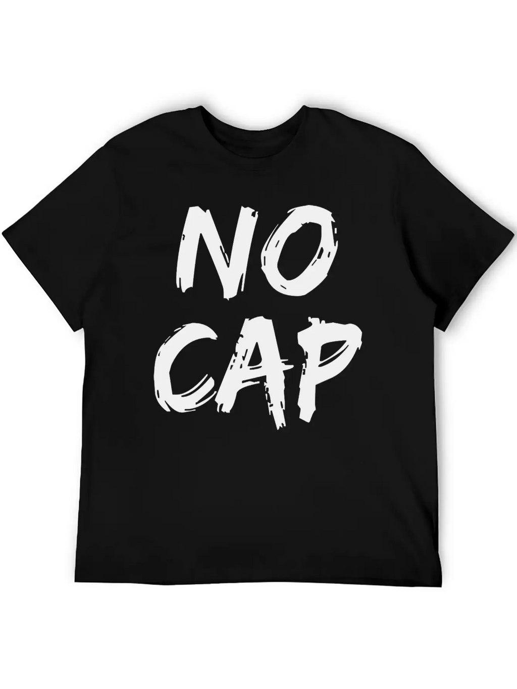 No Cap Urban Slang Rap Trap Music Boyfriend Men Timeless Short Sleeve Tee – Comfy And Minimalist Design