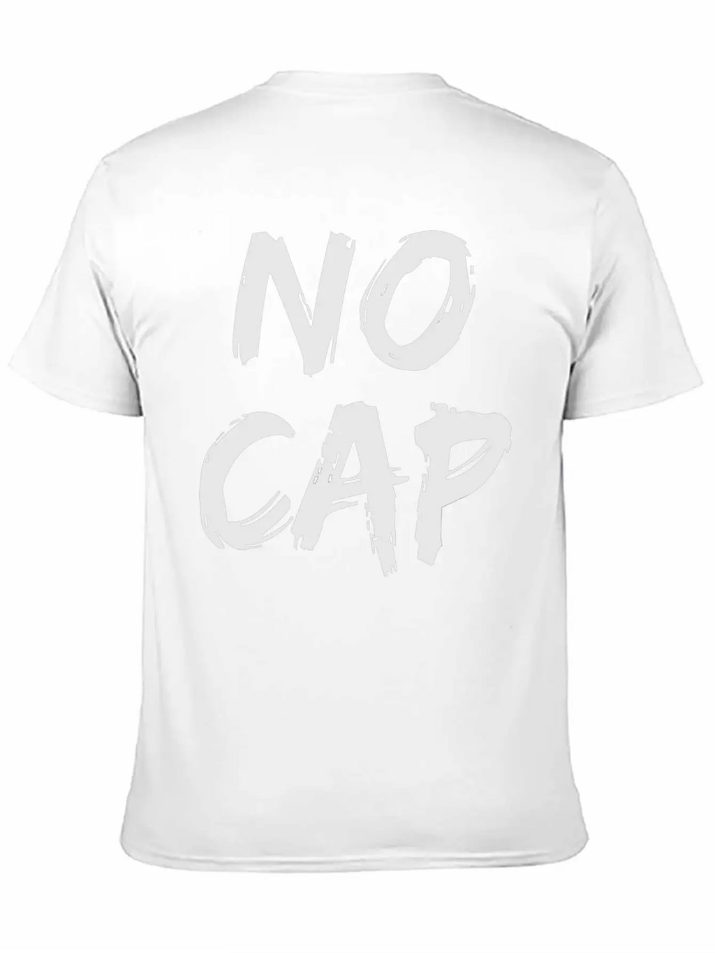 No Cap Urban Slang Rap Trap Music Boyfriend Men Timeless Short Sleeve Tee – Comfy And Minimalist Design