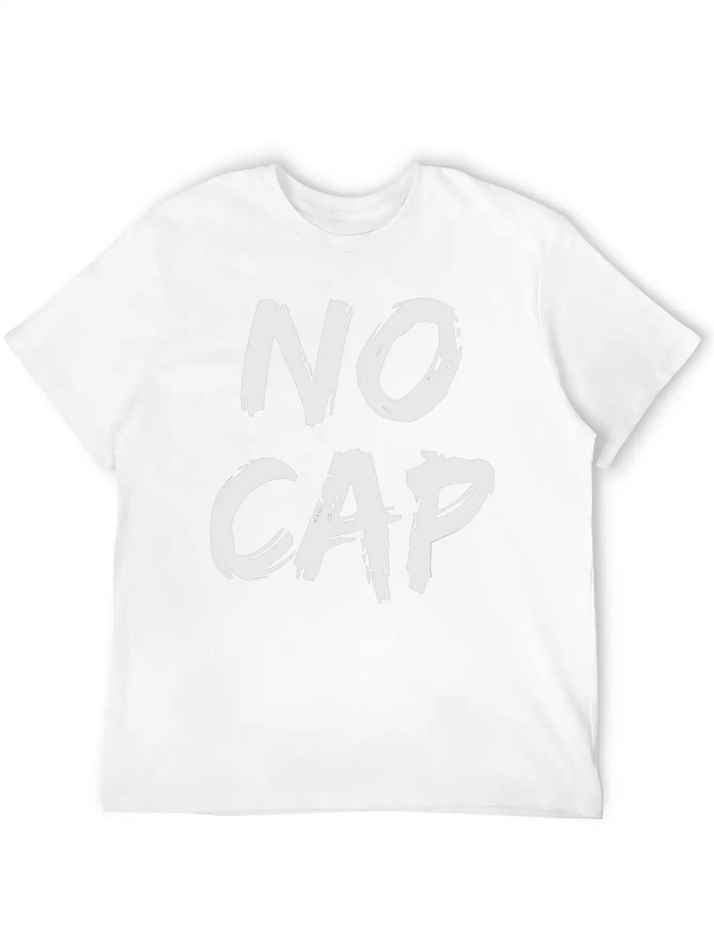 No Cap Urban Slang Rap Trap Music Boyfriend Men Timeless Short Sleeve Tee – Comfy And Minimalist Design