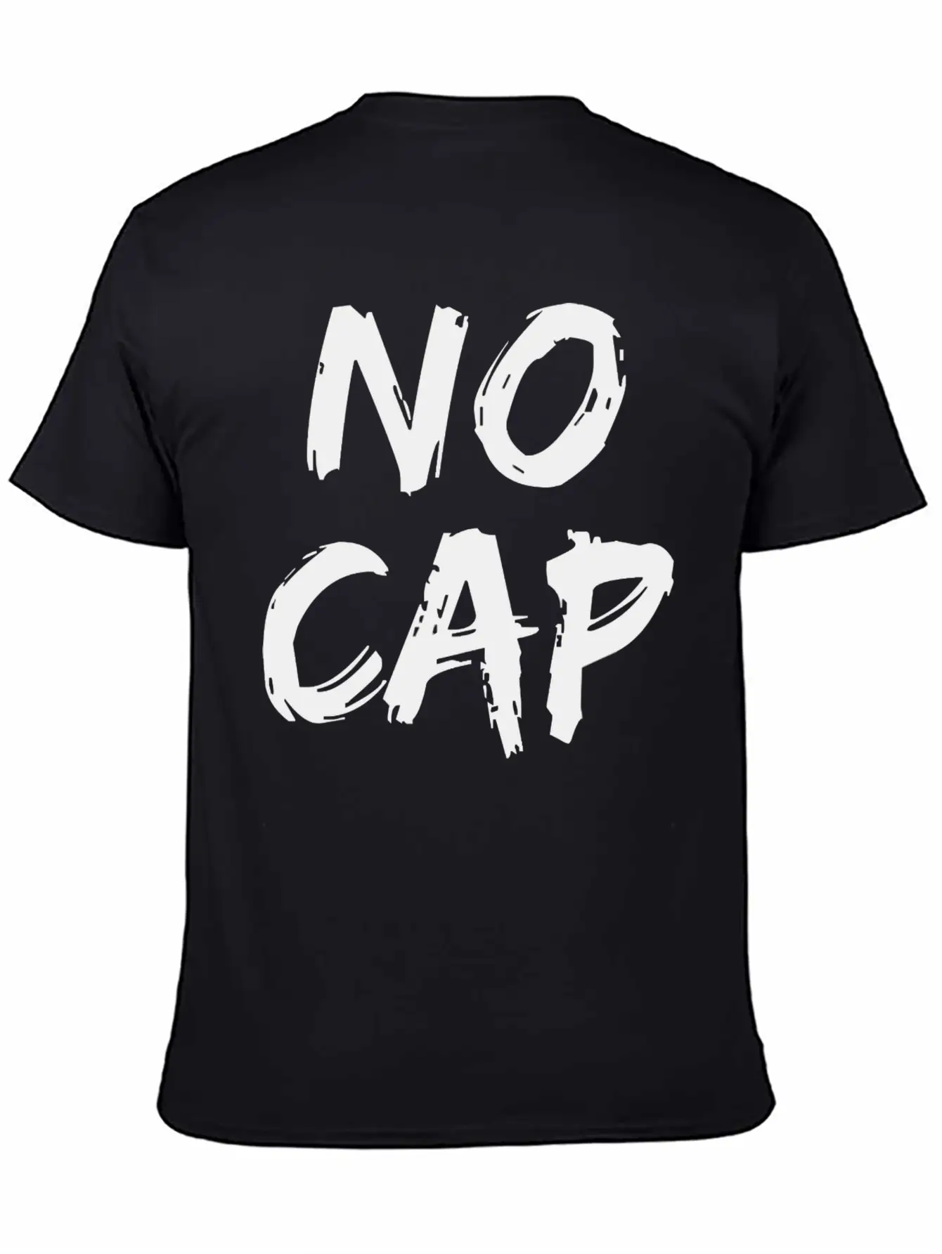 No Cap Urban Slang Rap Trap Music Boyfriend Men Timeless Short Sleeve Tee – Comfy And Minimalist Design