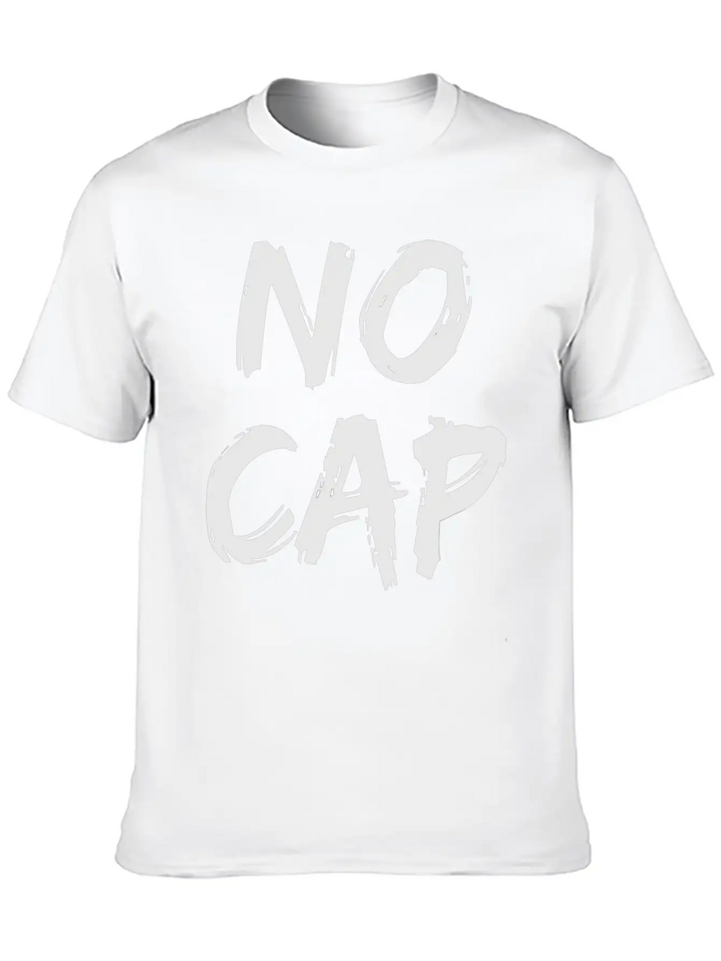 No Cap Urban Slang Rap Trap Music Boyfriend Men Timeless Short Sleeve Tee – Comfy And Minimalist Design
