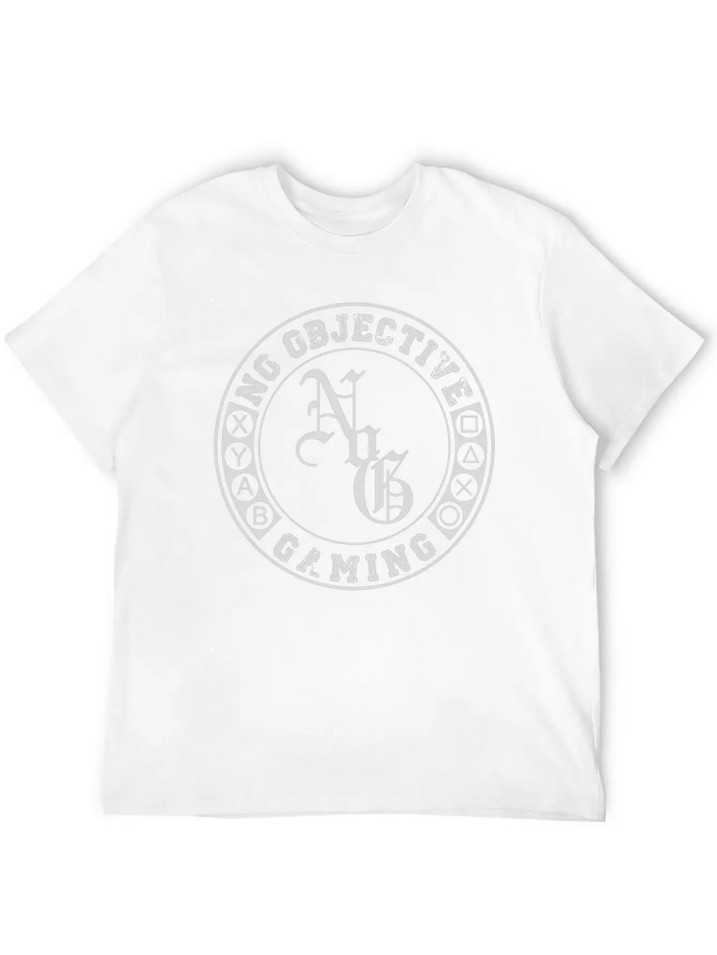 No Objective Gaming Timeless Short Sleeve Tee – Comfy And Minimalist Design