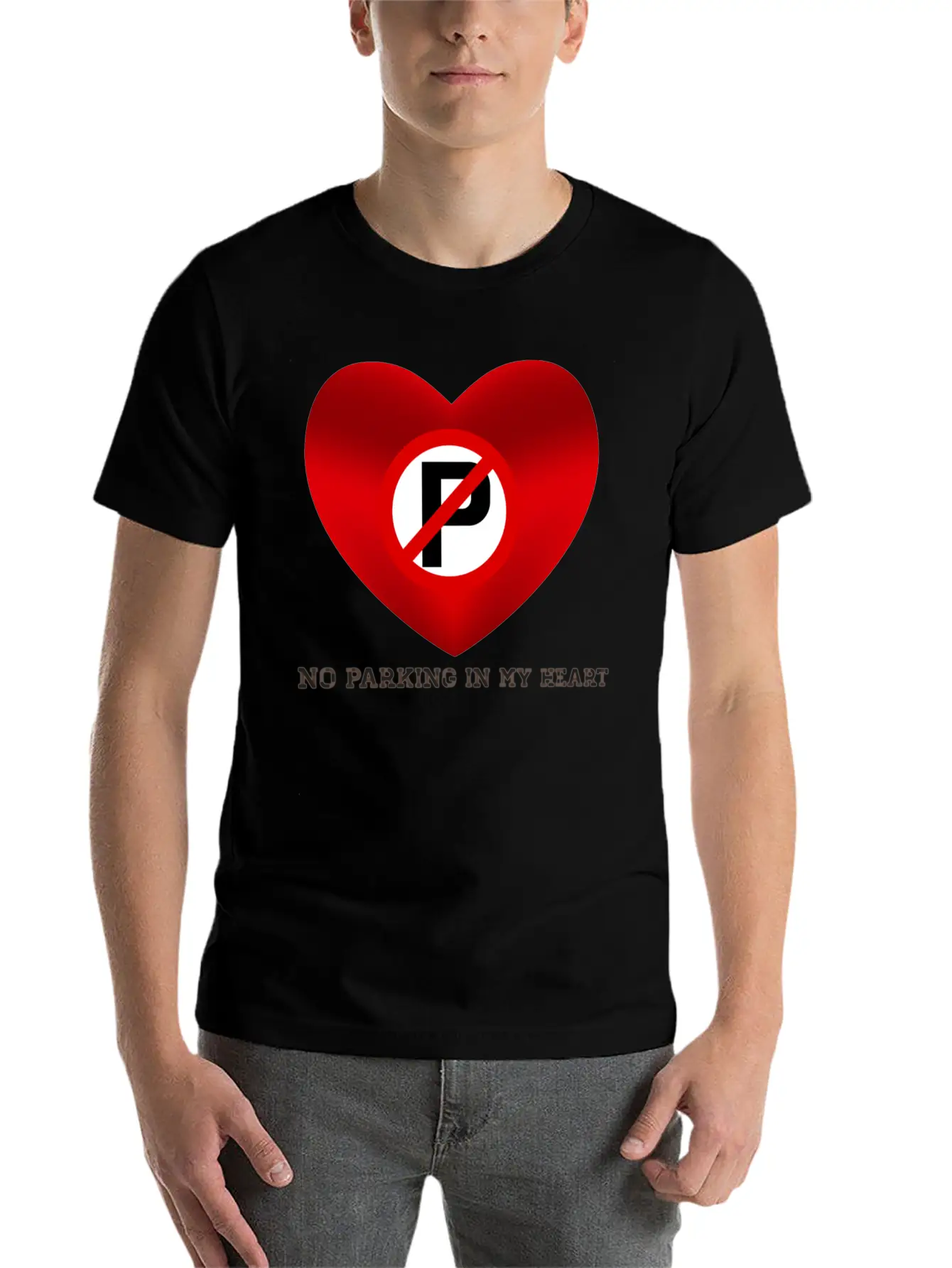 "No Parking In My Heart: A Journey Of Emotional. Classic Fit Graphic Tee For Daily Comfort – Unisex Cotton Shirt