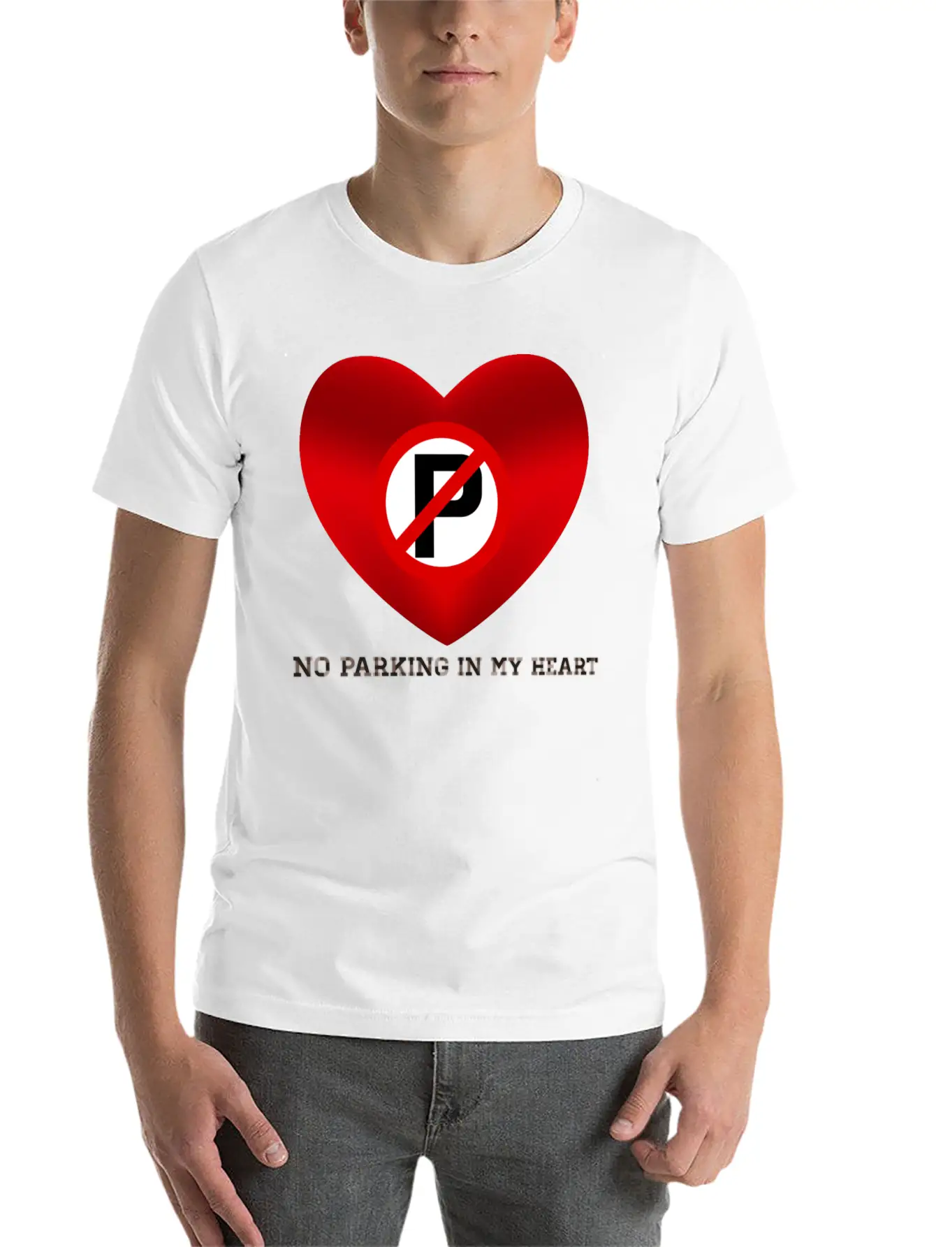 "No Parking In My Heart: A Journey Of Emotional. Classic Fit Graphic Tee For Daily Comfort – Unisex Cotton Shirt