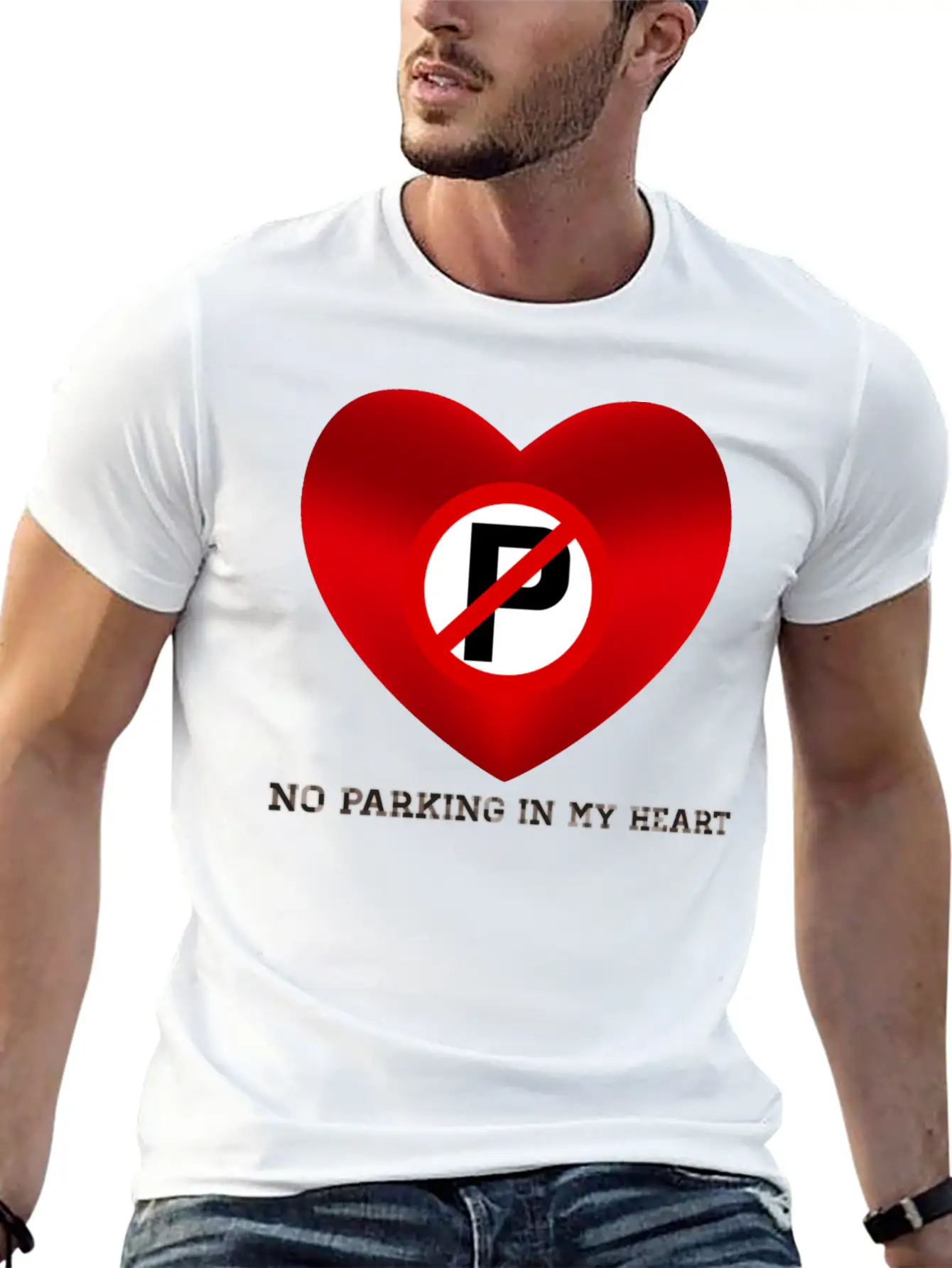 "No Parking In My Heart: A Journey Of Emotional. Classic Fit Graphic Tee For Daily Comfort – Unisex Cotton Shirt