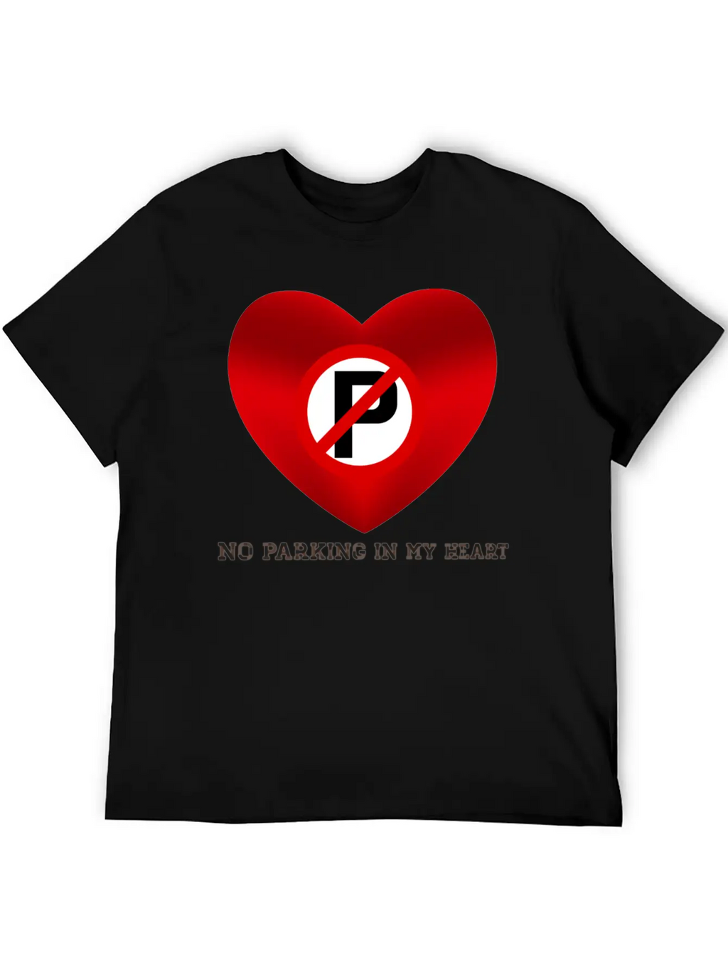 "No Parking In My Heart: A Journey Of Emotional. Classic Fit Graphic Tee For Daily Comfort – Unisex Cotton Shirt