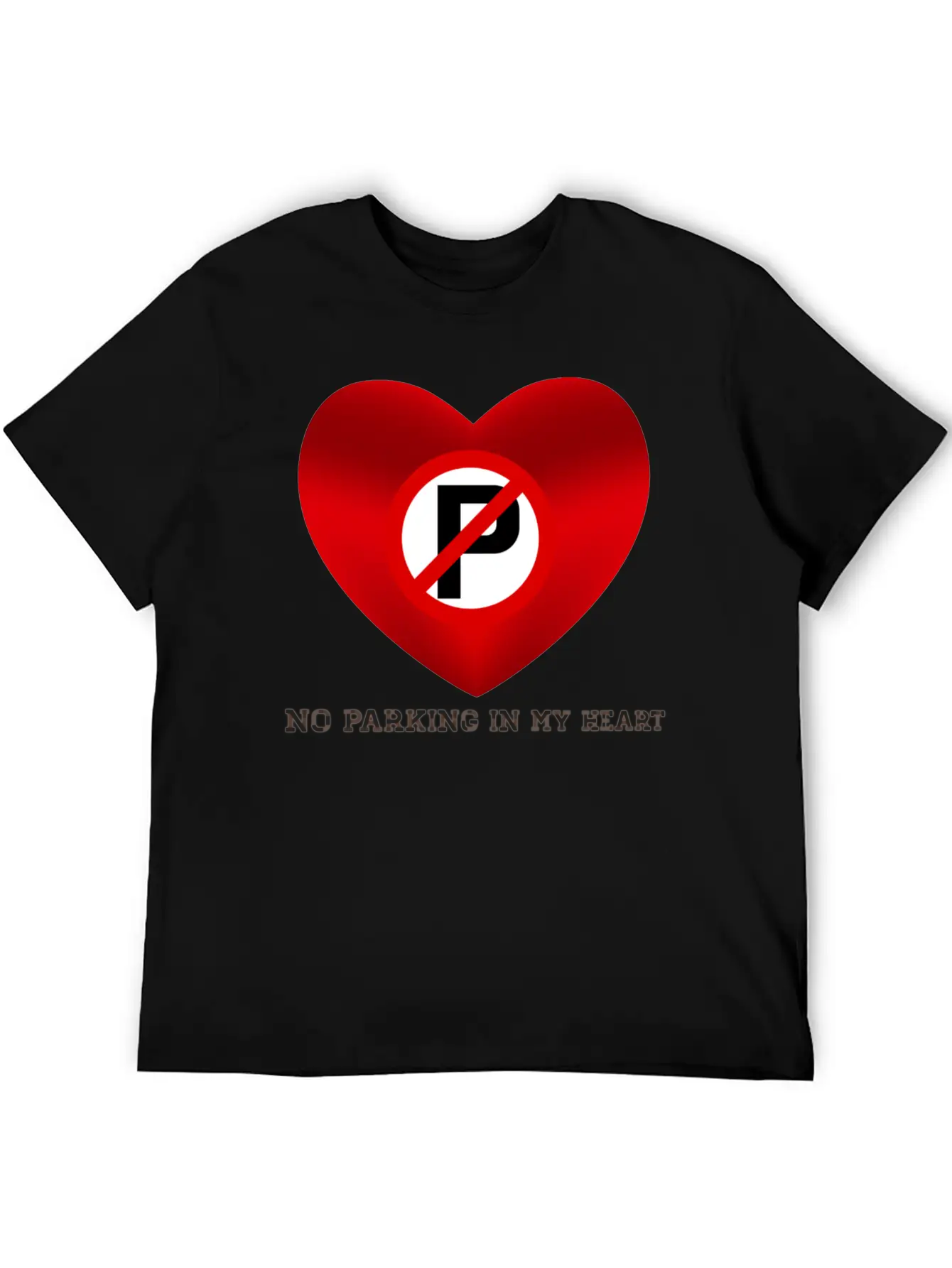 "No Parking In My Heart: A Journey Of Emotional. Classic Fit Graphic Tee For Daily Comfort – Unisex Cotton Shirt