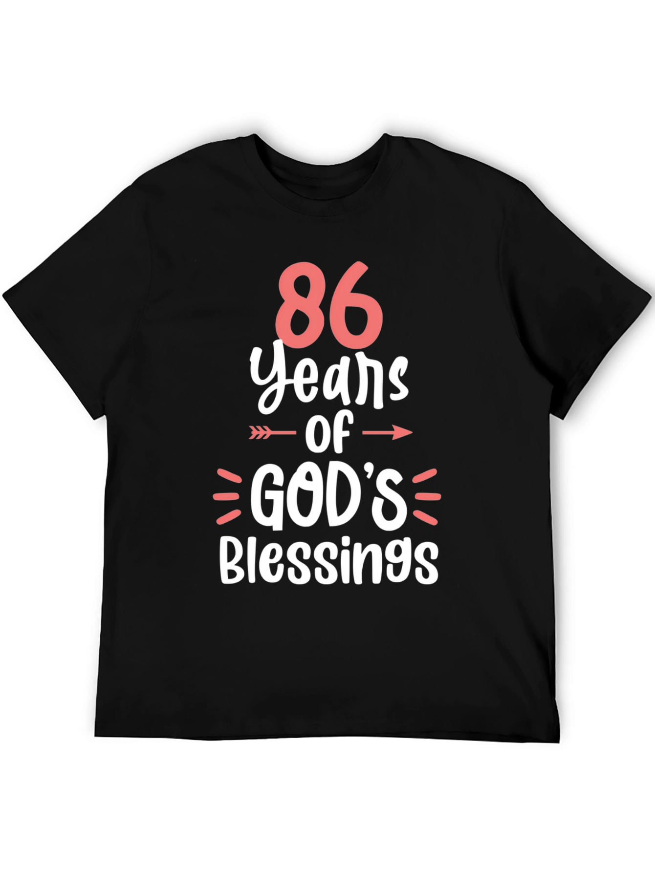 86 Years of Gods Blessings T-Shirt