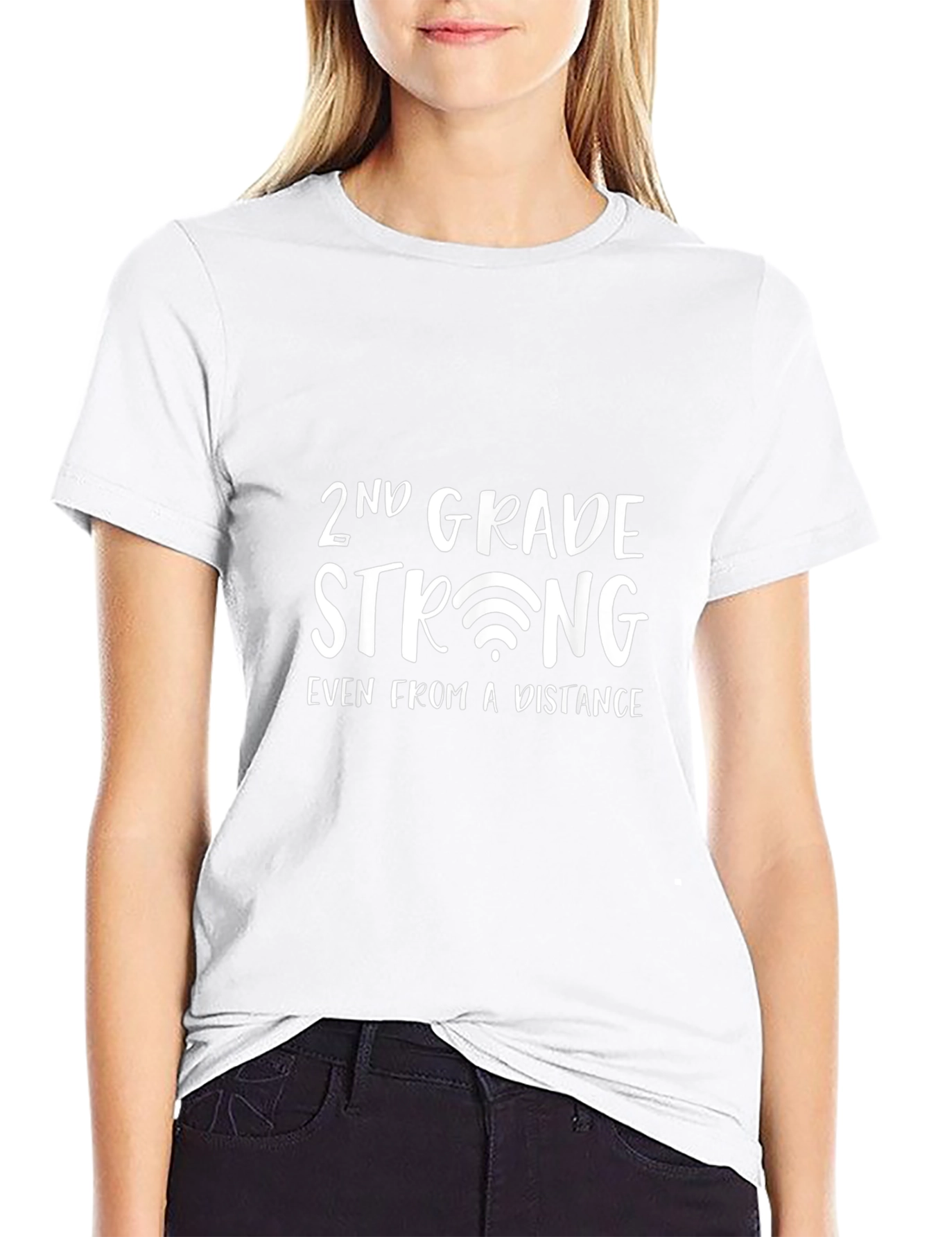 2nd Grade Strong Tee - Online Learning Shirt