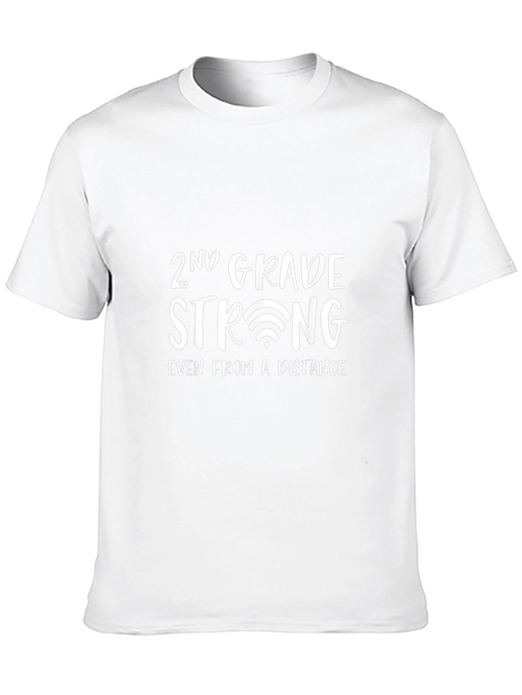 2nd Grade Strong Tee - Online Learning Shirt