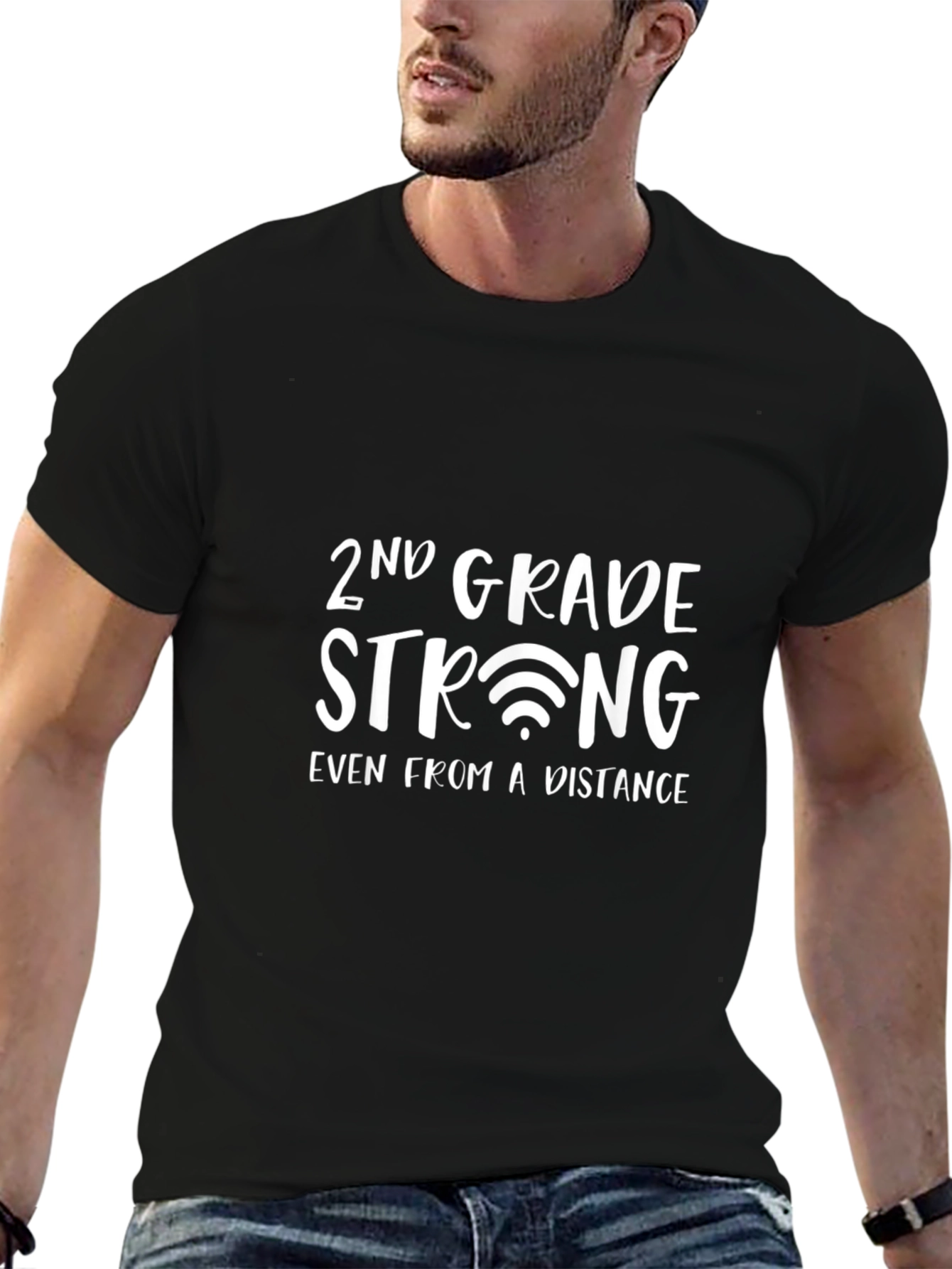 2nd Grade Strong Tee - Online Learning Shirt