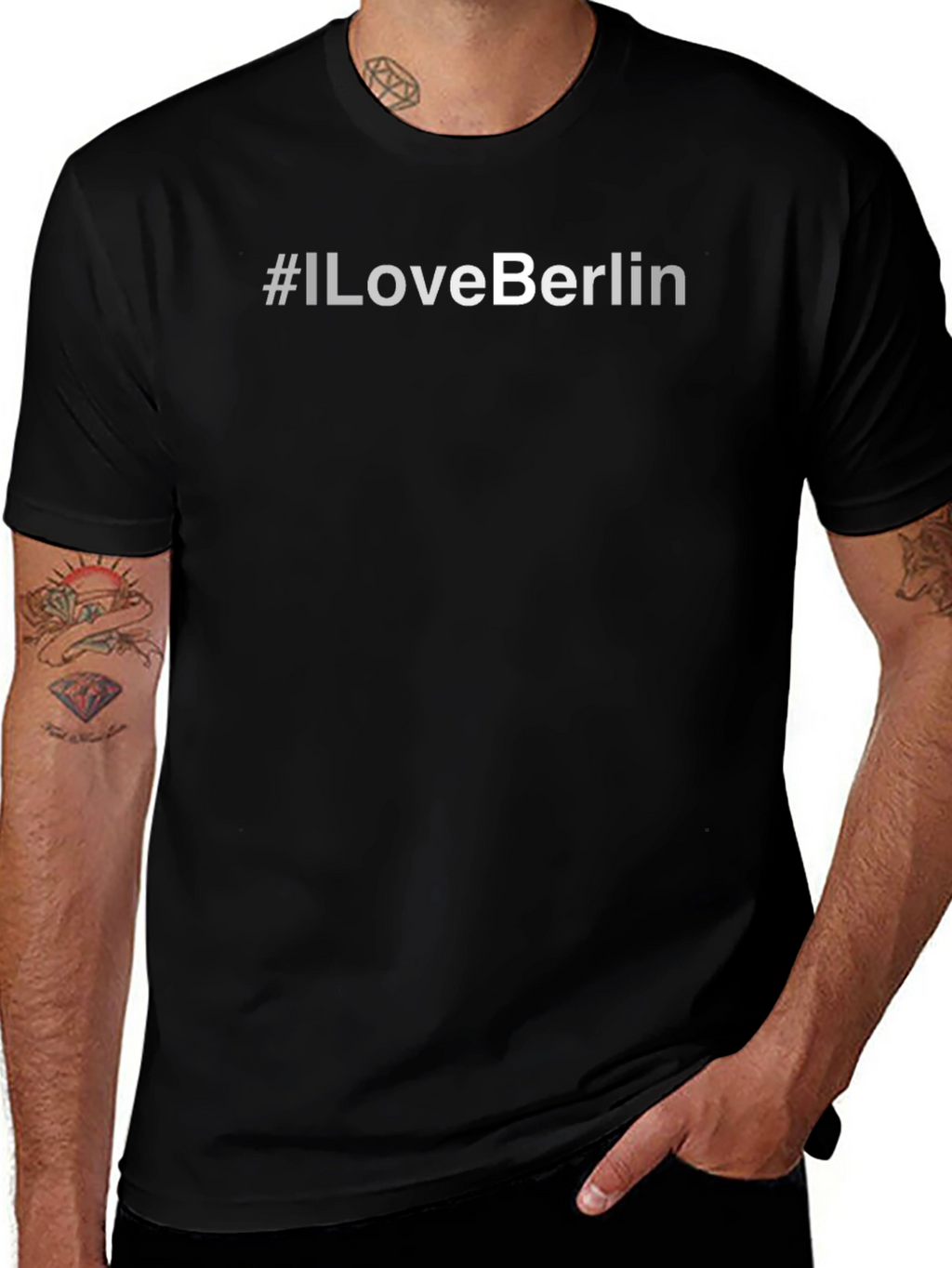 #ILoveBerlin Graphic Tee - Modern Style