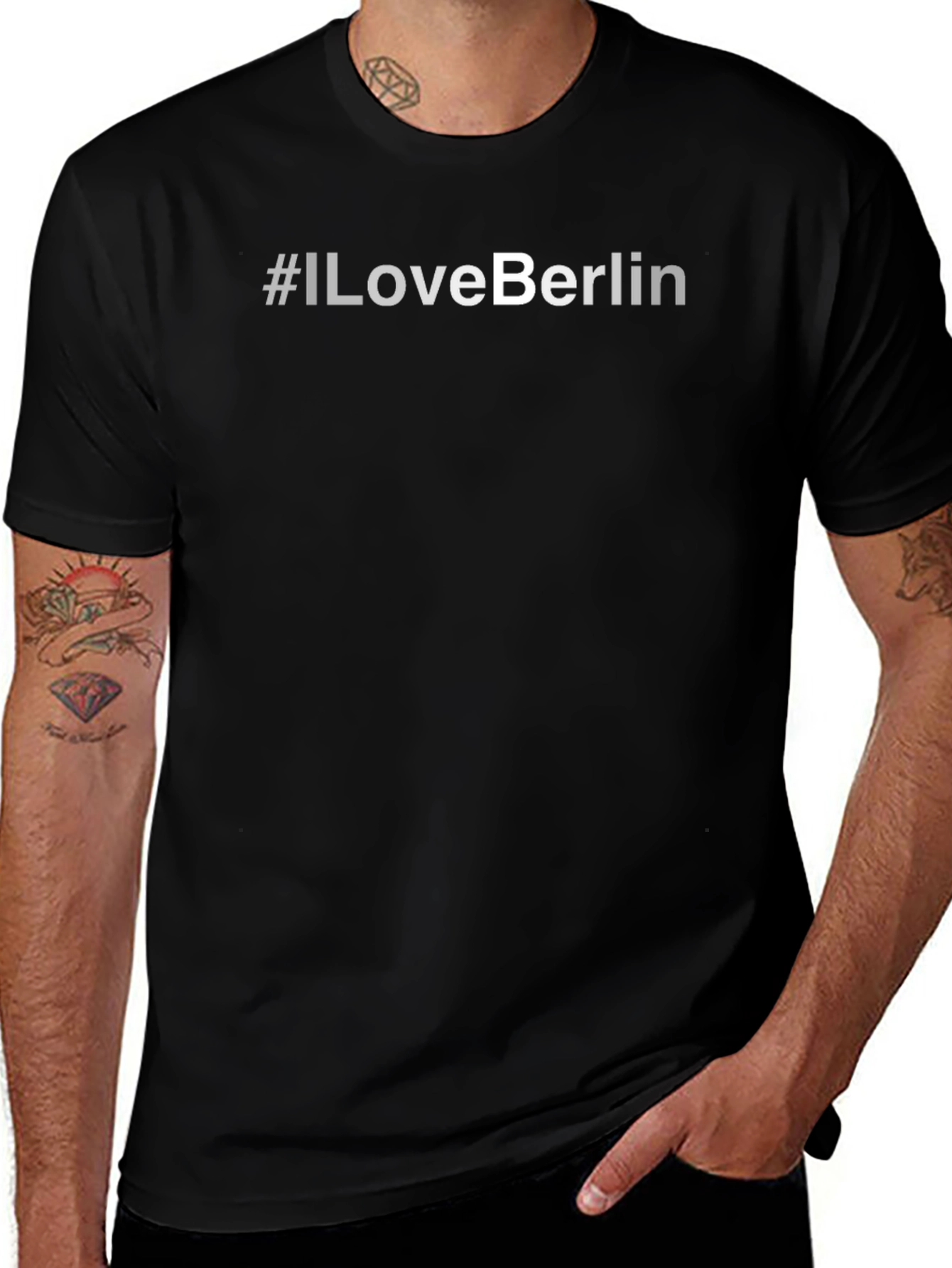 #ILoveBerlin Graphic Tee - Modern Style