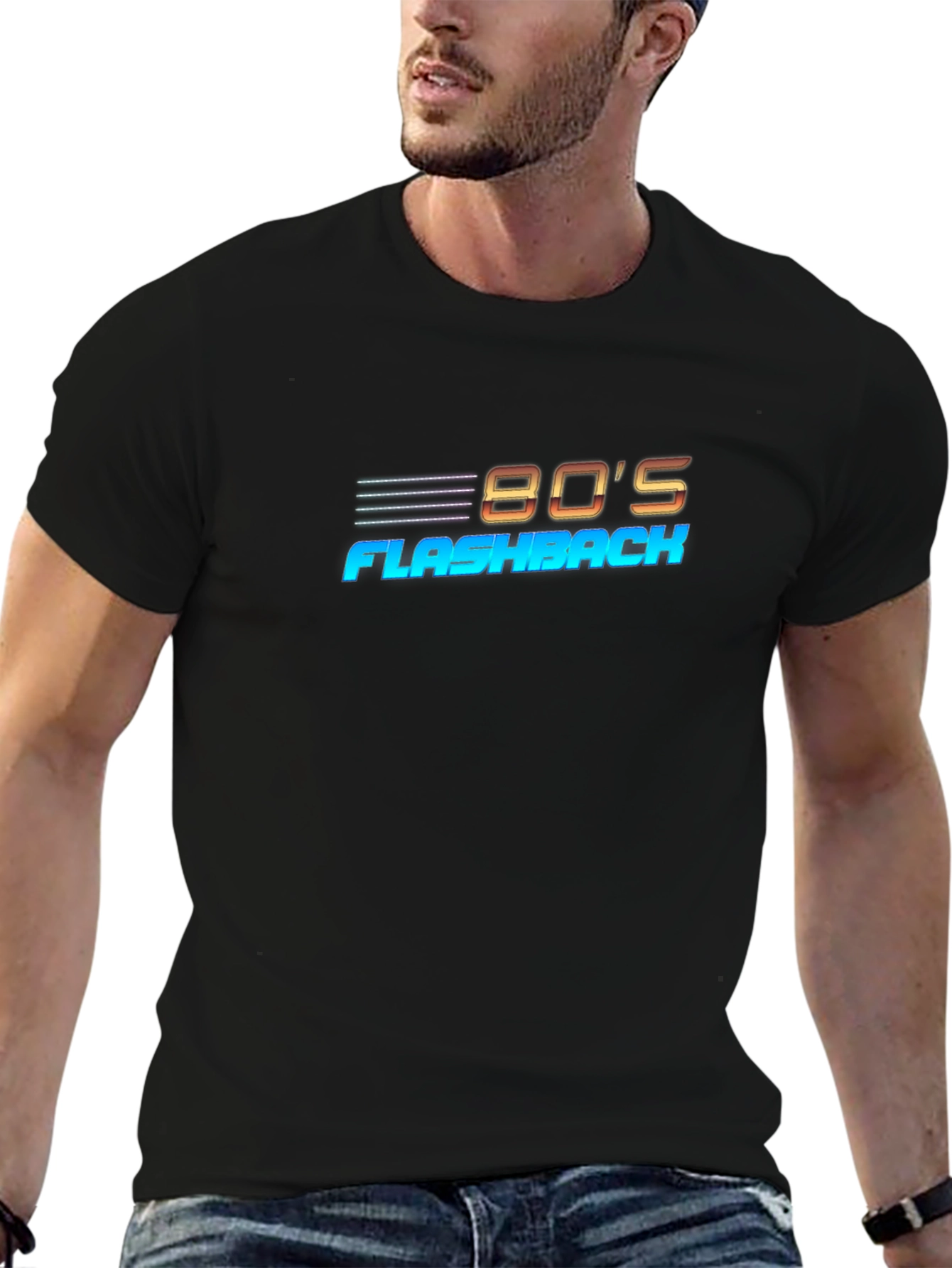 80s Flashback Graphic T-Shirt - Retro Style