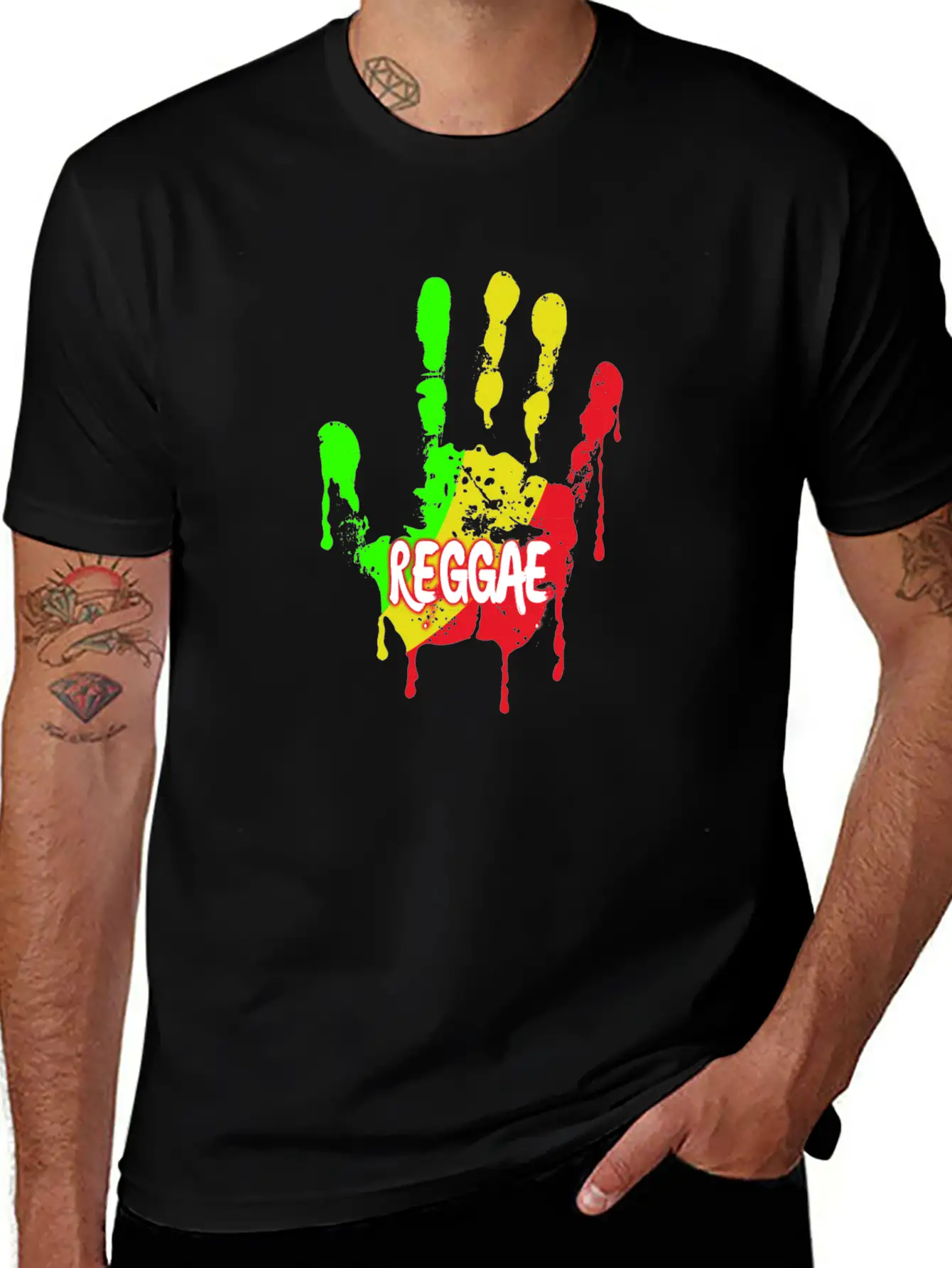 REGGAE MUSIK! Geschenk Modern Fit Casual T-Shirt – Clean And Versatile Design