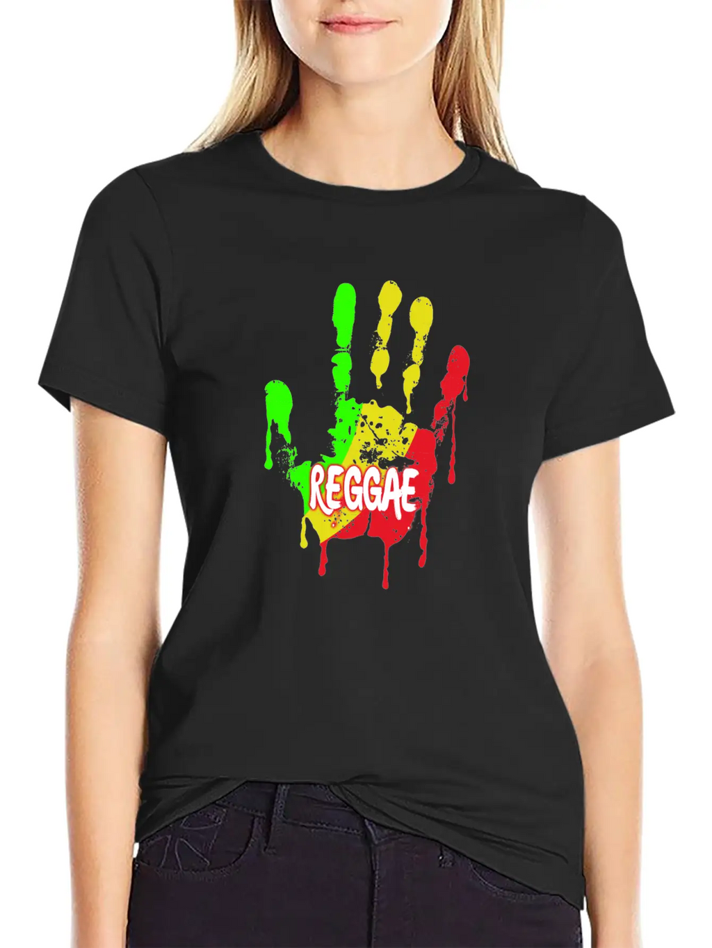 REGGAE MUSIK! Geschenk Modern Fit Casual T-Shirt – Clean And Versatile Design