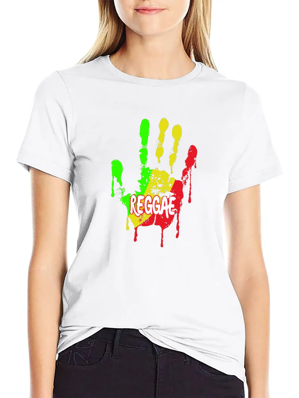 REGGAE MUSIK! Geschenk Modern Fit Casual T-Shirt – Clean And Versatile Design