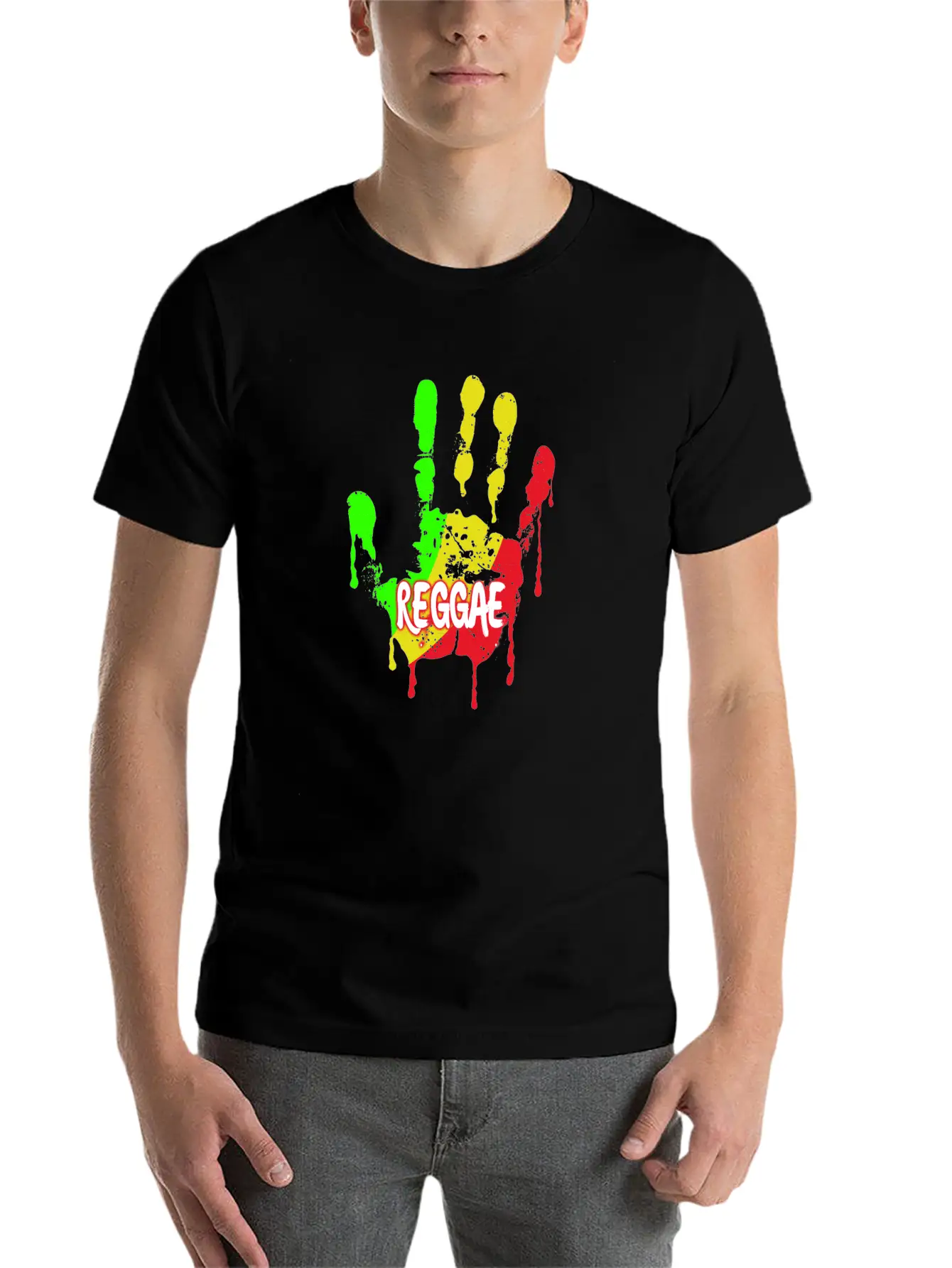 REGGAE MUSIK! Geschenk Modern Fit Casual T-Shirt – Clean And Versatile Design
