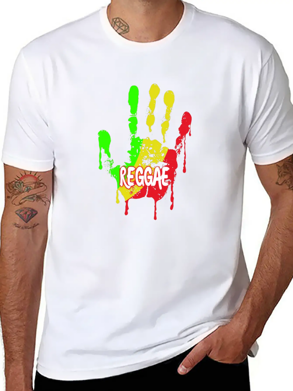 REGGAE MUSIK! Geschenk Modern Fit Casual T-Shirt – Clean And Versatile Design