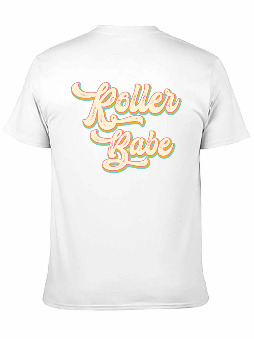 Roller Skating Skater Girl Modern Fit Casual T-Shirt – Clean And Versatile Design
