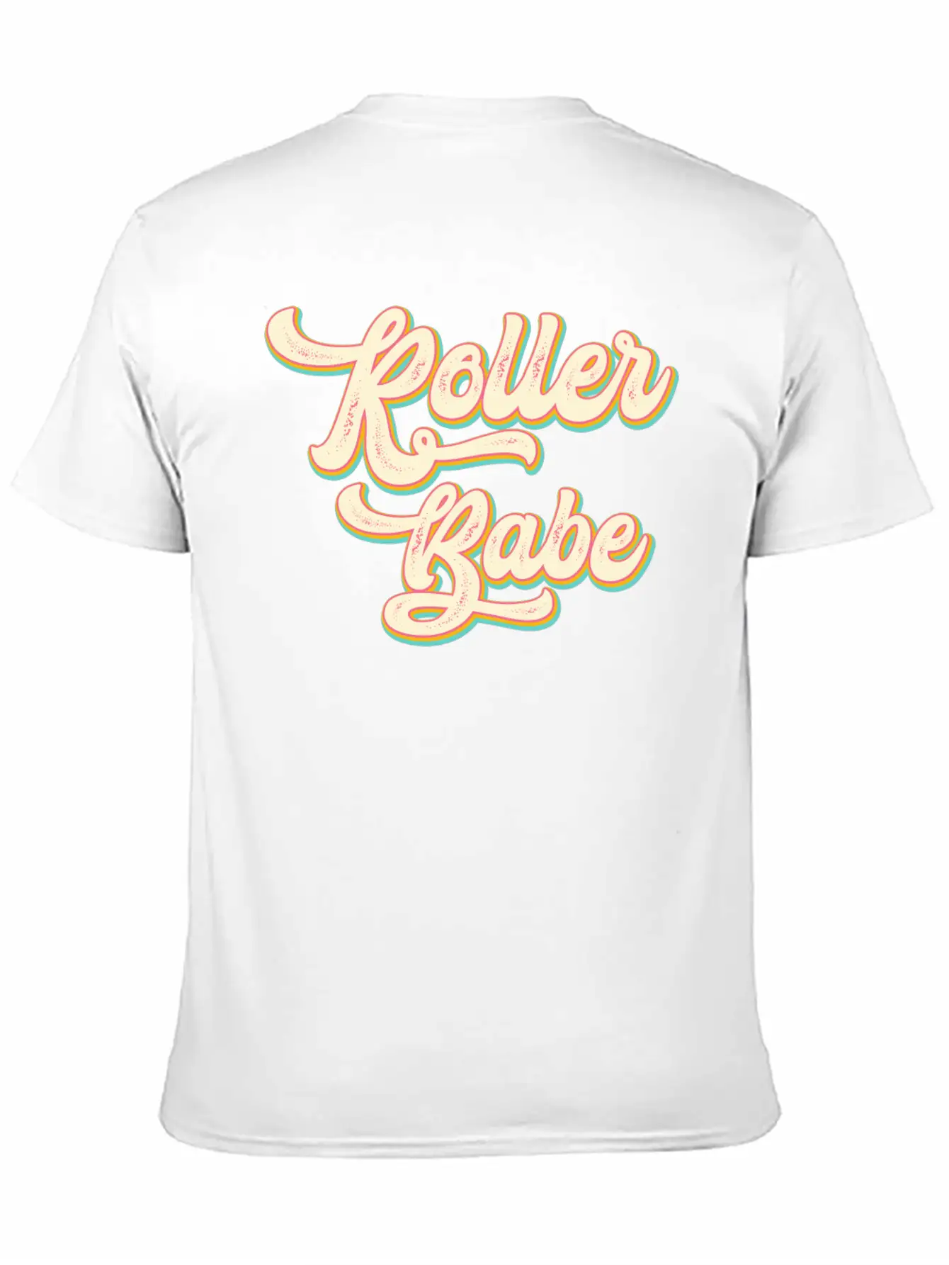 Roller Skating Skater Girl Modern Fit Casual T-Shirt – Clean And Versatile Design