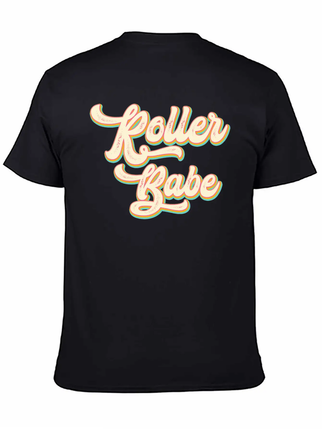 Roller Skating Skater Girl Modern Fit Casual T-Shirt – Clean And Versatile Design