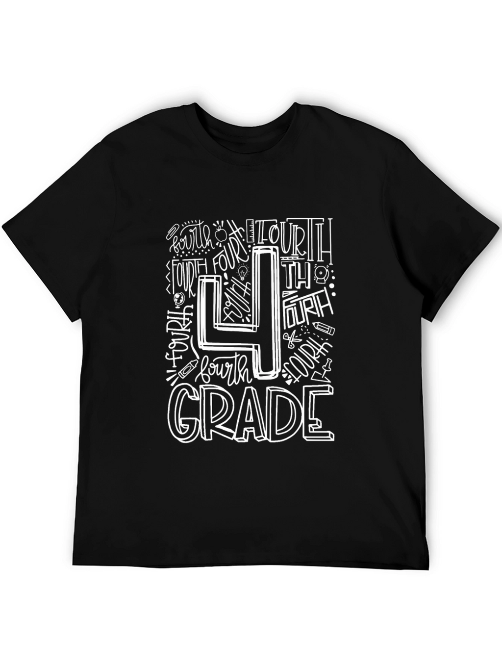 4th Grade T-Shirt - Back to School Apparel