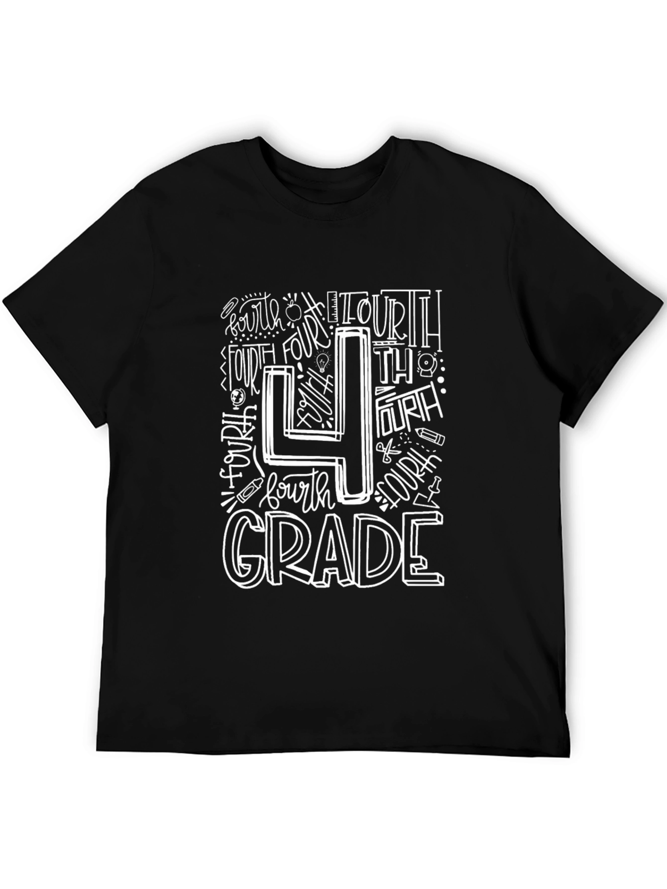 4th Grade T-Shirt - Back to School Apparel