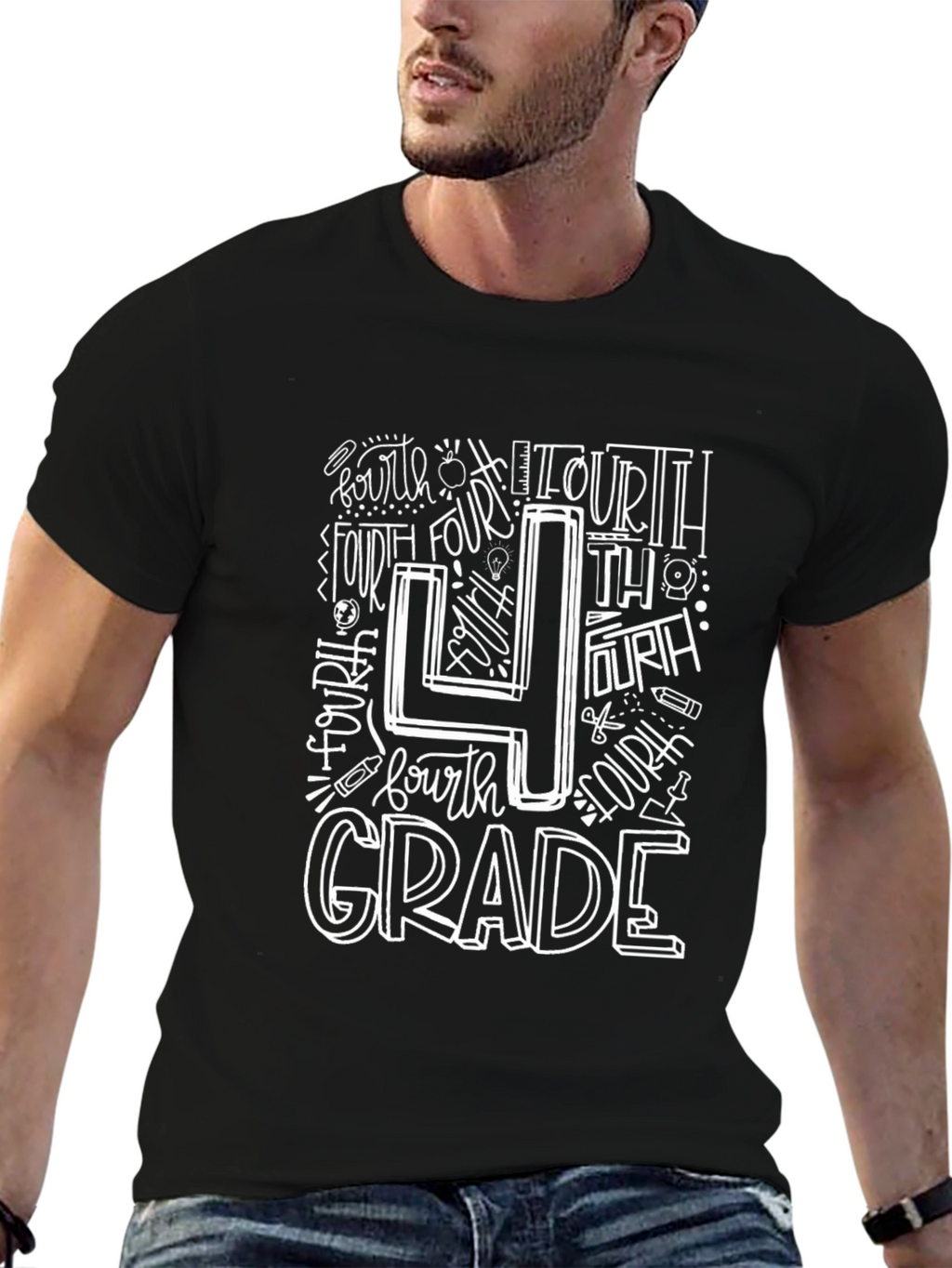 4th Grade T-Shirt - Back to School Apparel