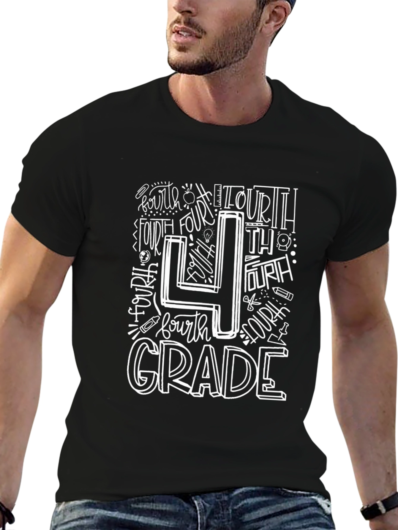 4th Grade T-Shirt - Back to School Apparel