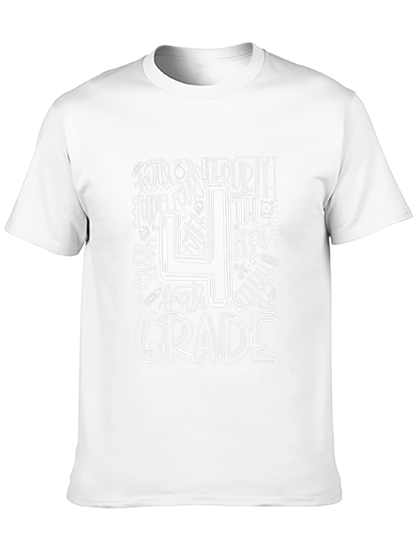 4th Grade T-Shirt - Back to School Apparel