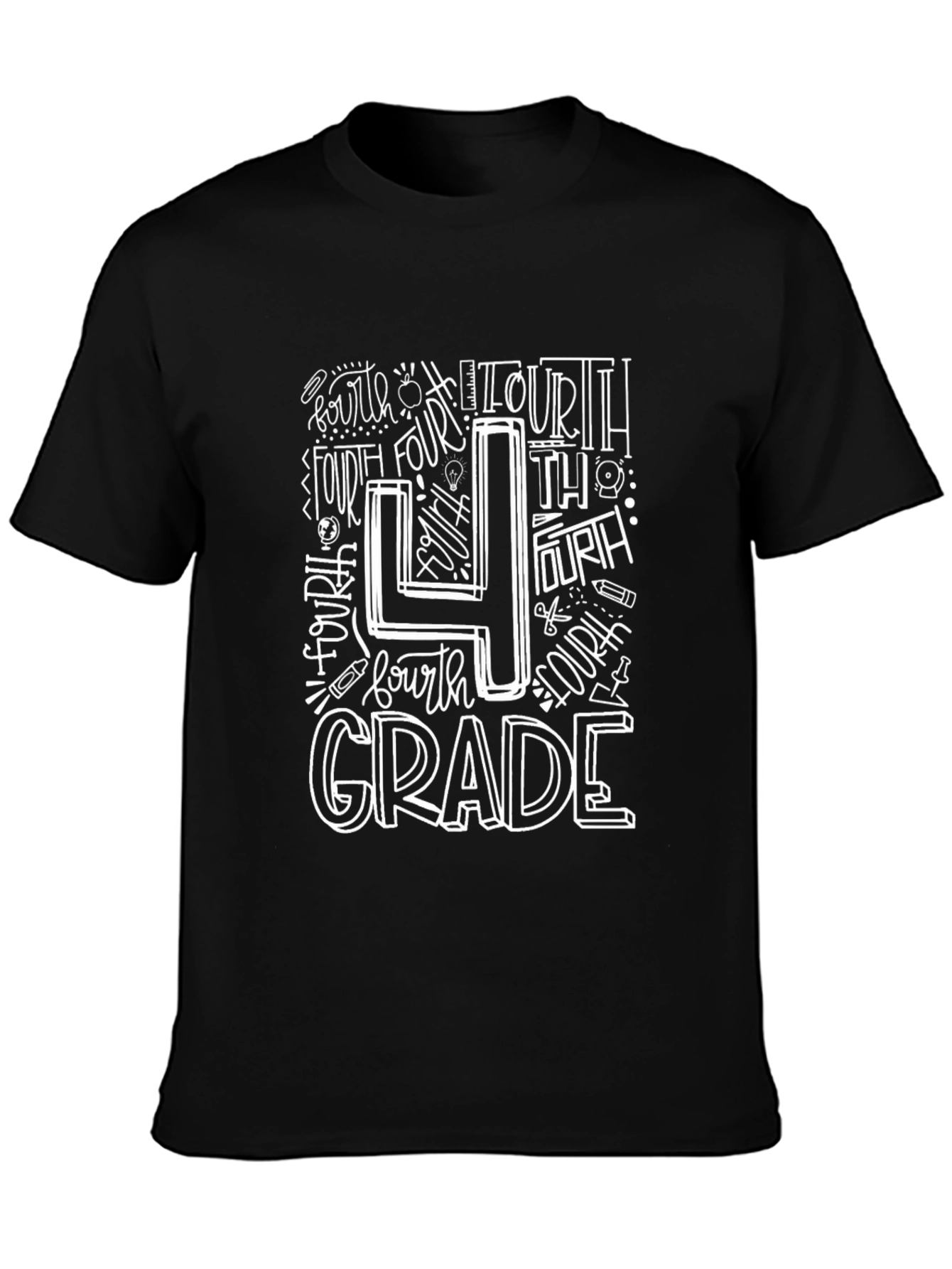 4th Grade T-Shirt - Back to School Apparel