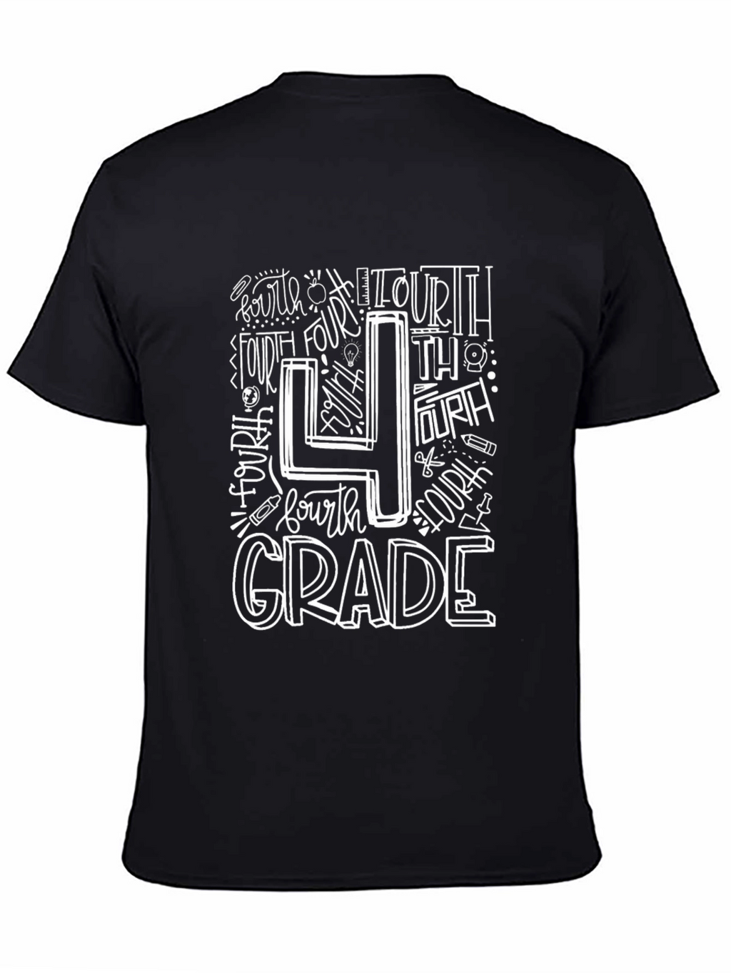 4th Grade T-Shirt - Back to School Apparel