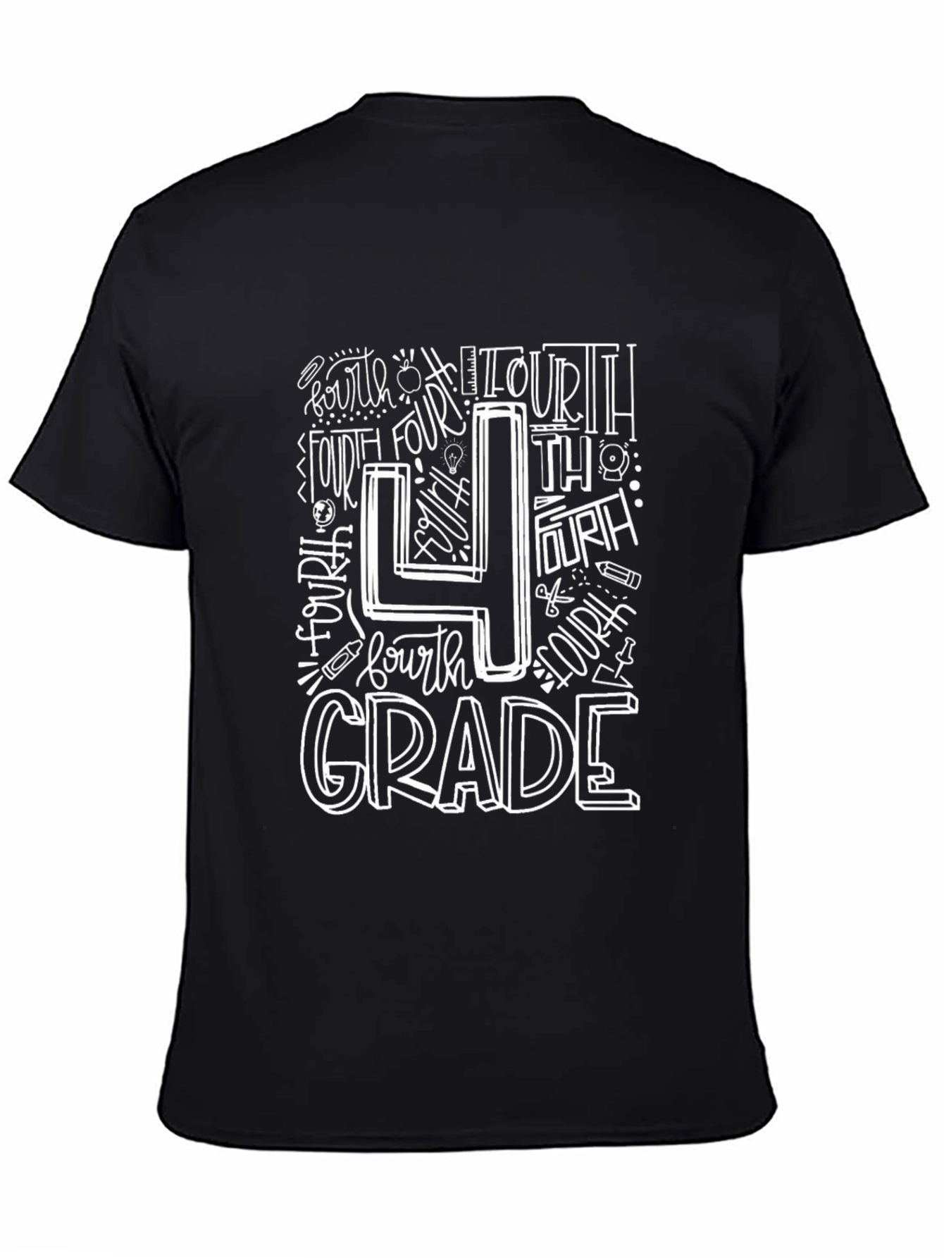 4th Grade T-Shirt - Back to School Apparel