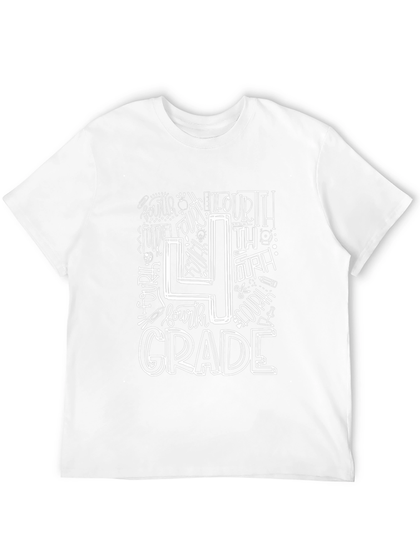 4th Grade T-Shirt - Back to School Apparel