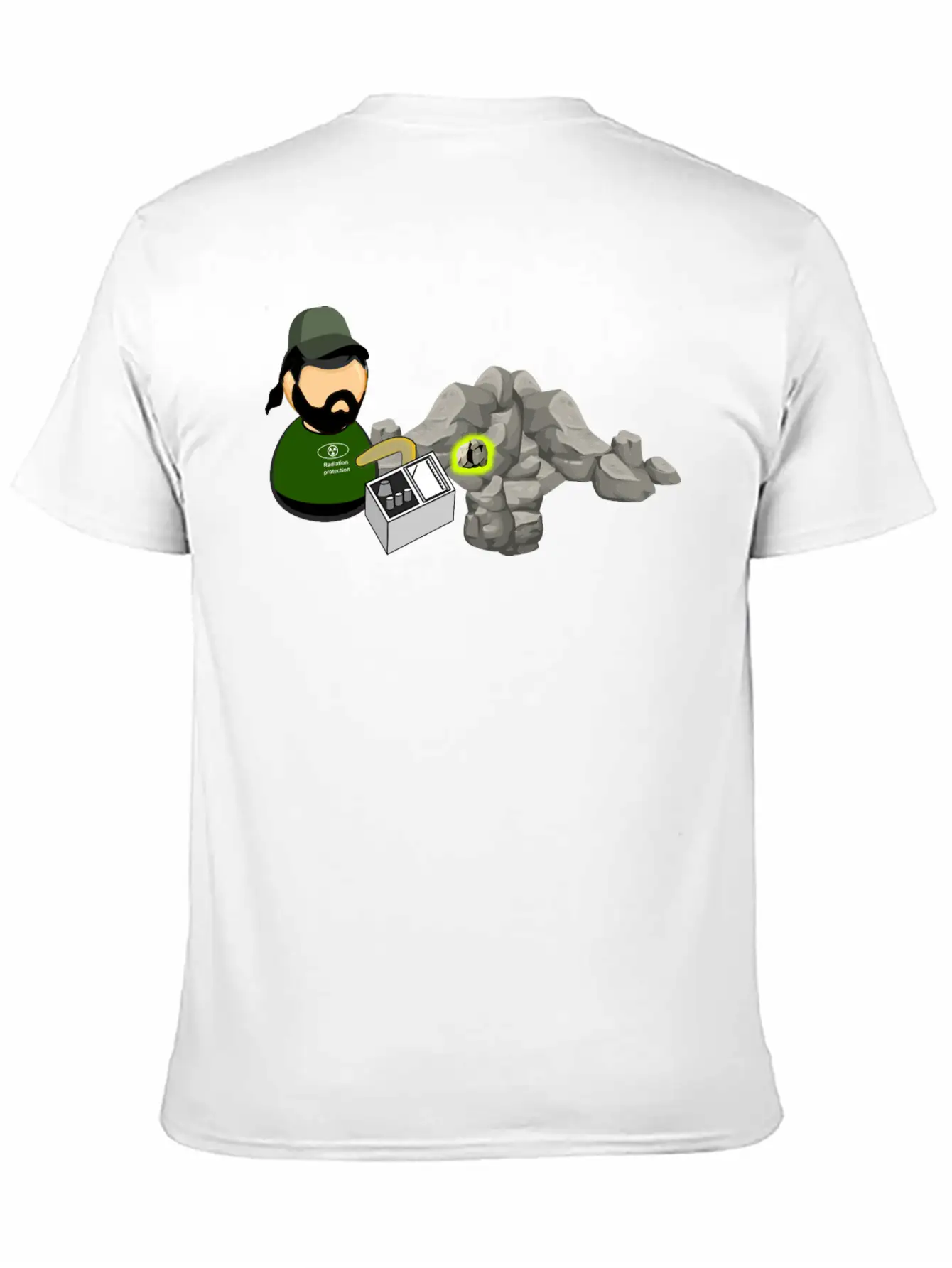 Searching For Radioactive Minerals / Rocks Timeless Short Sleeve Tee – Comfy And Minimalist Design