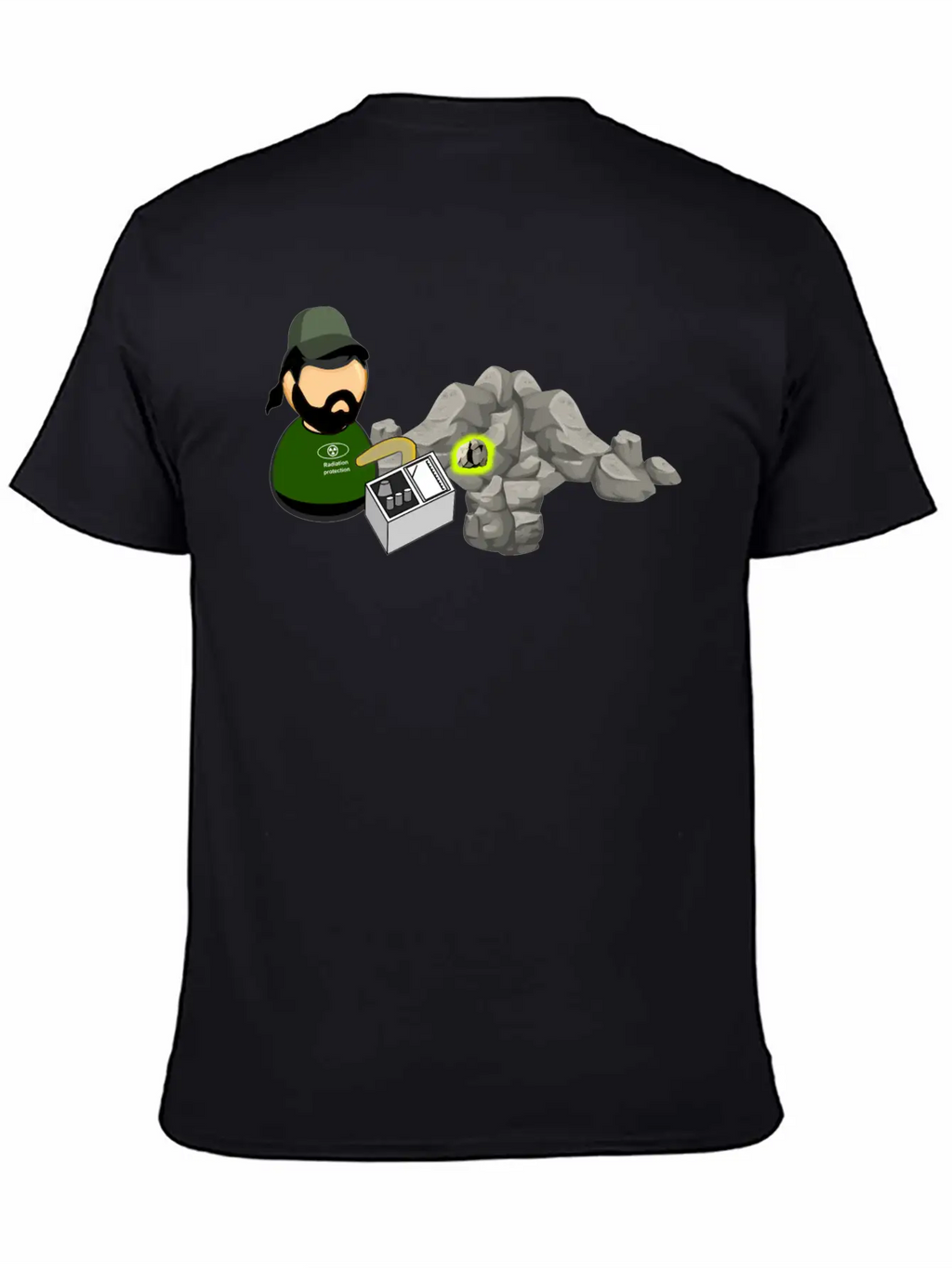 Searching For Radioactive Minerals / Rocks Timeless Short Sleeve Tee – Comfy And Minimalist Design