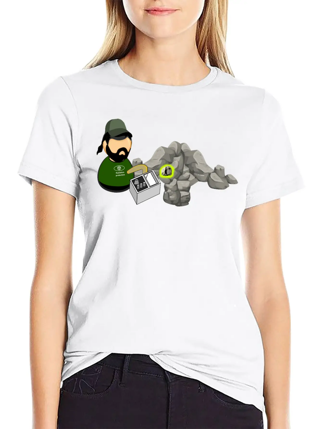 Searching For Radioactive Minerals / Rocks Timeless Short Sleeve Tee – Comfy And Minimalist Design